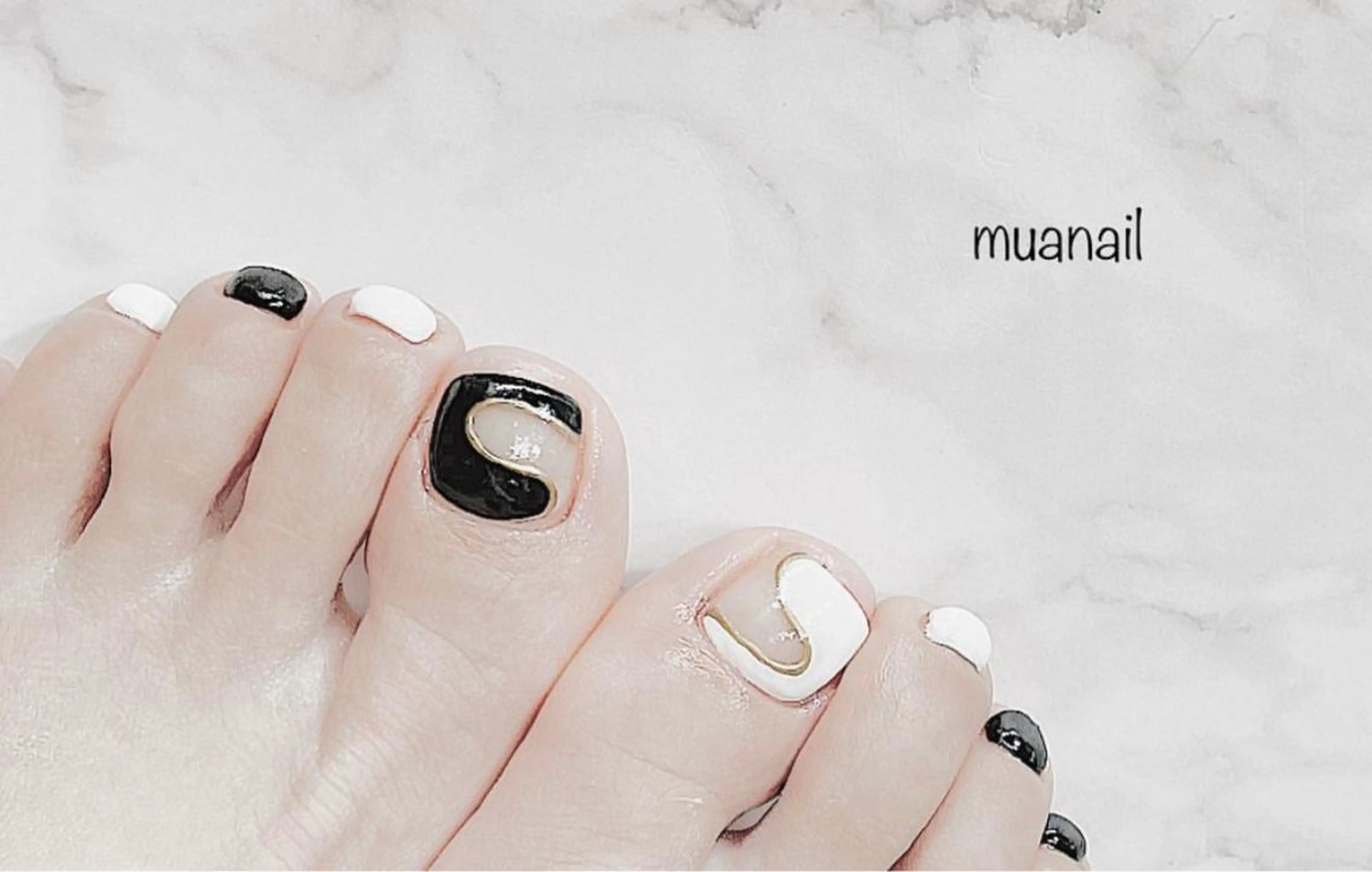 ネイル フットネイル mua nail mikiのネイルデザイン