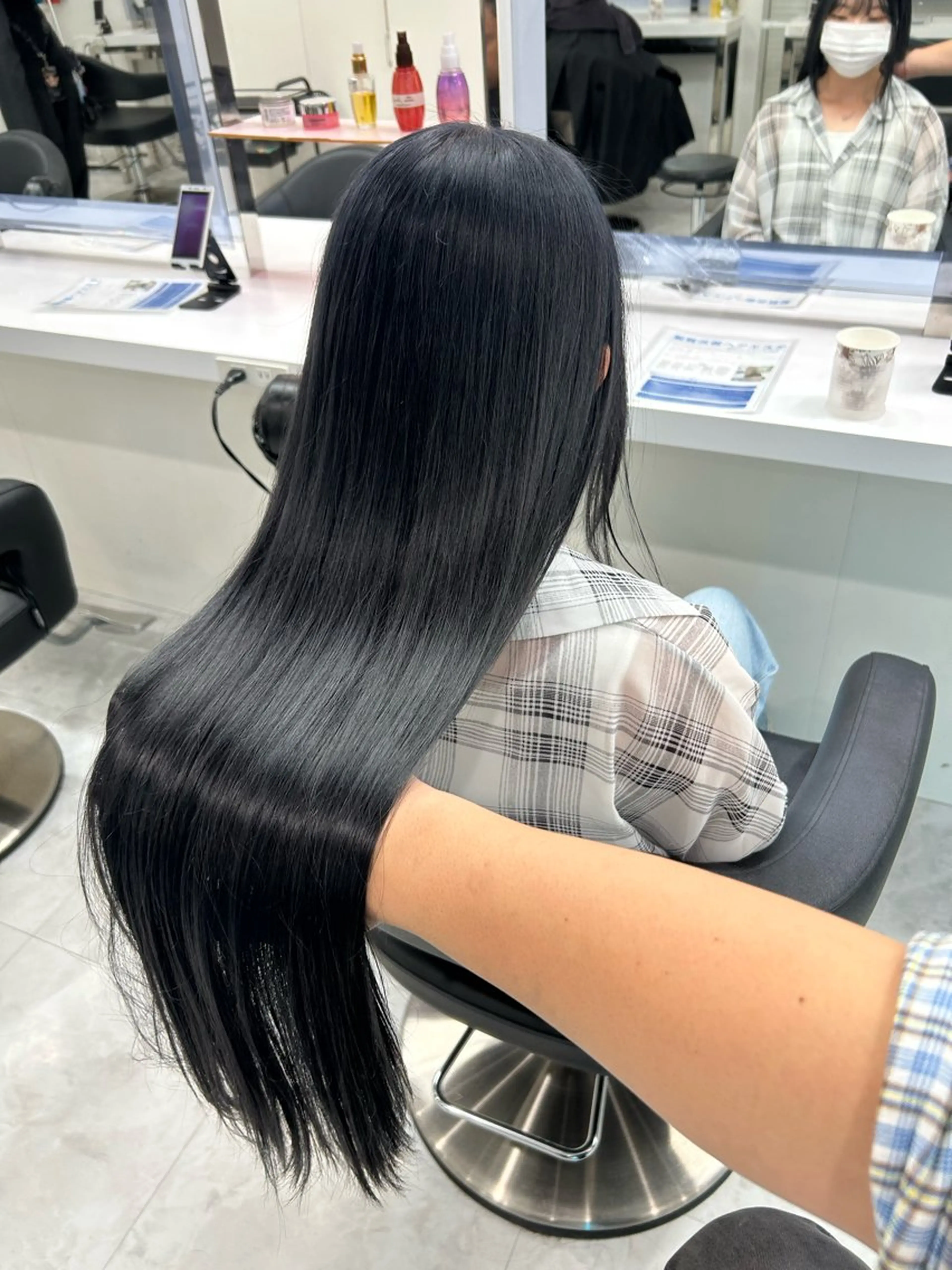 ロング カラー カット ヘアカラー トリートメント ヘアセット 💖透け感ベージュ KOTA💖のヘアスタイル