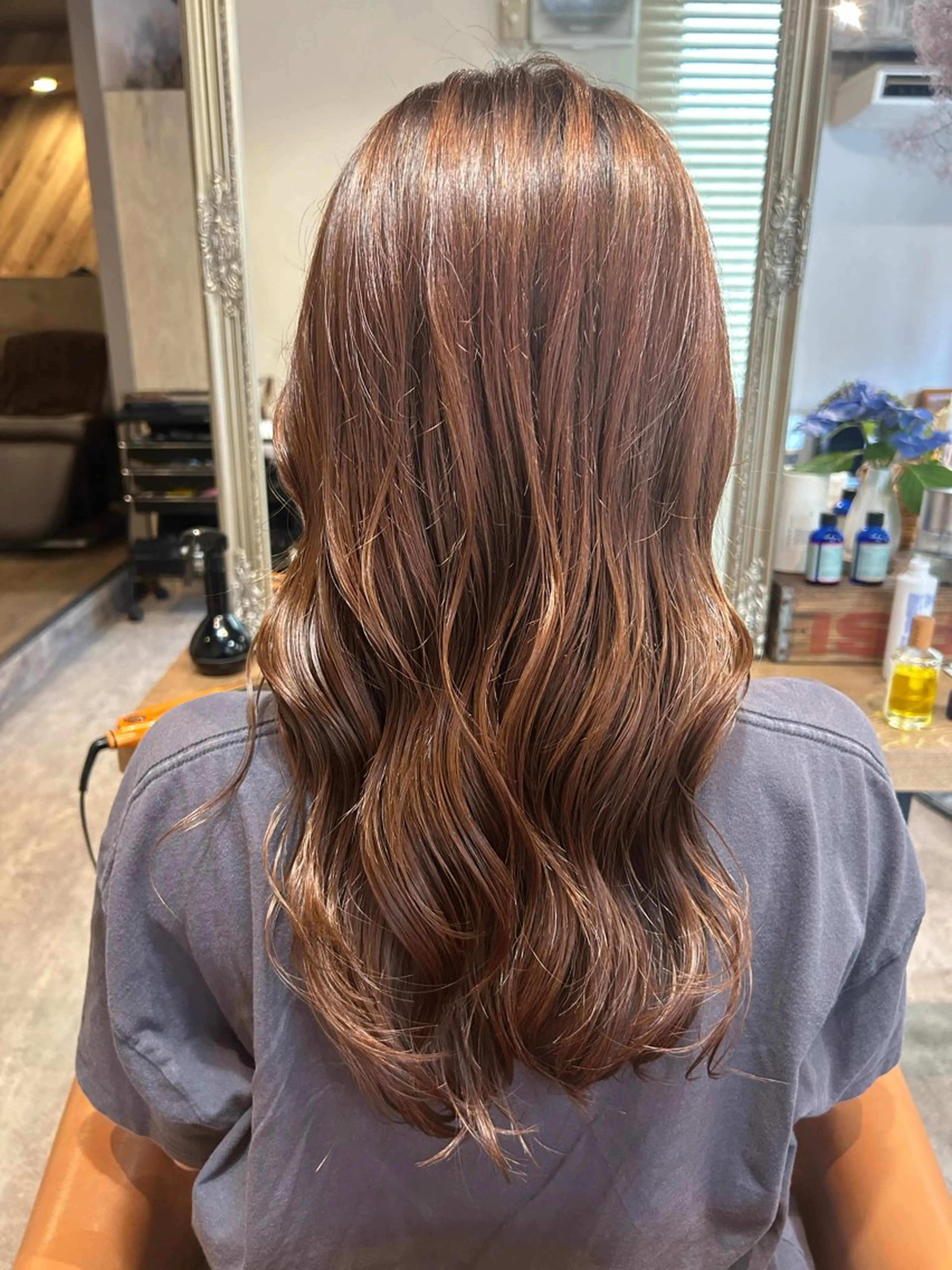 【乾燥が気になる方におすすめ✨】艶髪ワンカラー+プレミークトリートメントの写真