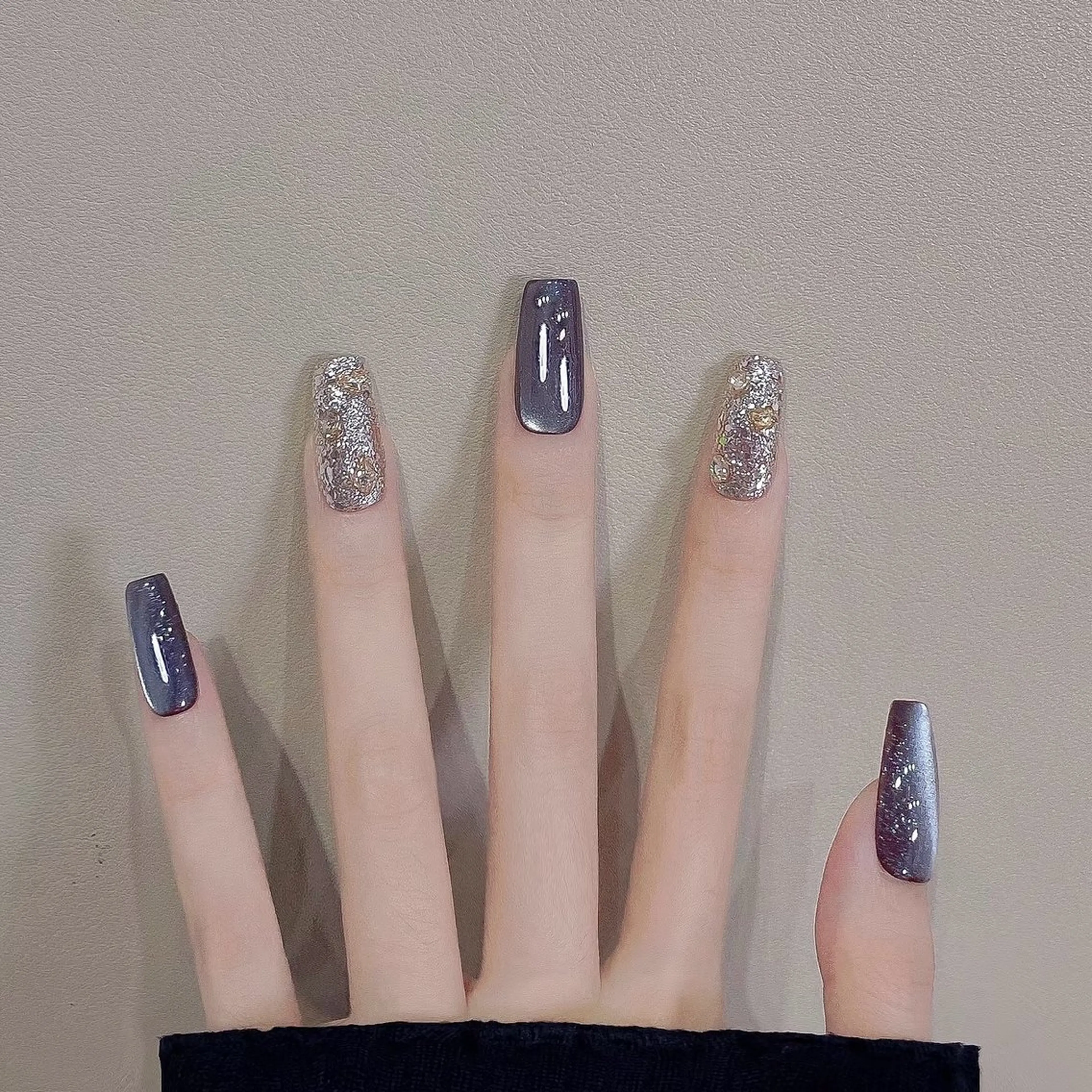 ネイル ATULA Nail 💅チップ長さだしのネイルデザイン