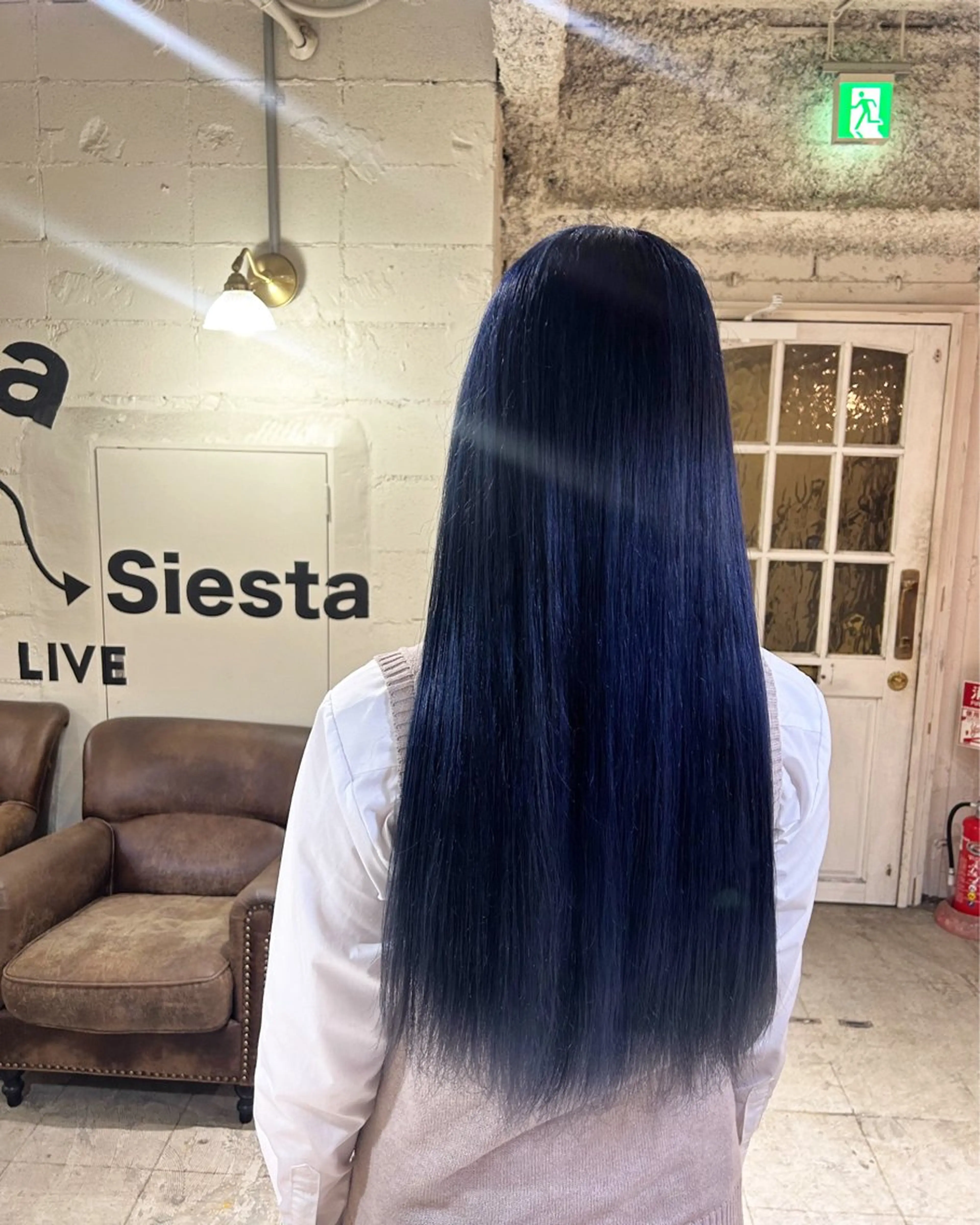 ロング カラー ヘアカラー トリートメント ☁️透明感カラー☁️ Reikaのヘアスタイル
