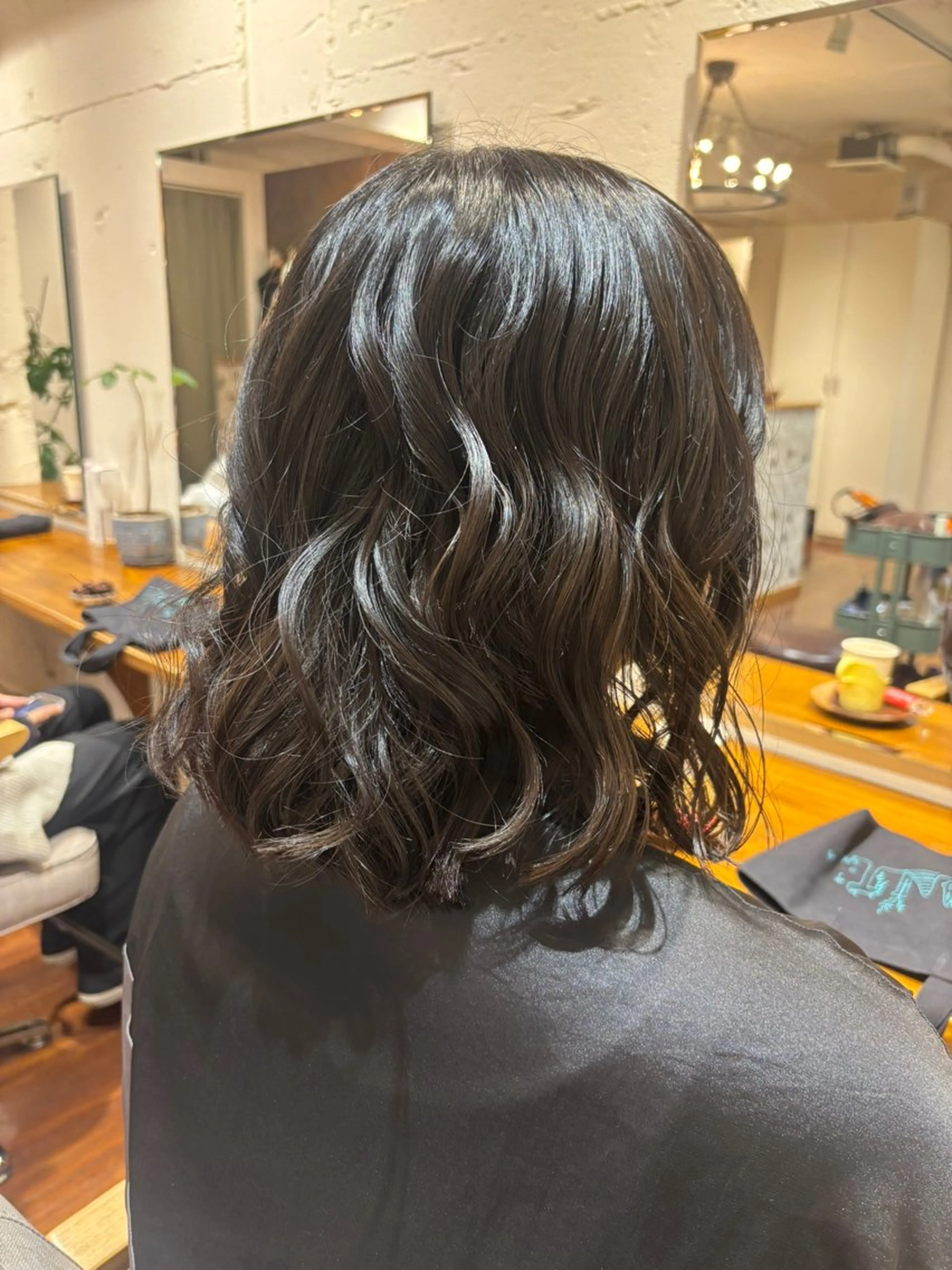 ミディアム ミディアムパーマ パーマ パーマ/ボブ/レイ ヤー💫SUZUKAのヘアスタイル