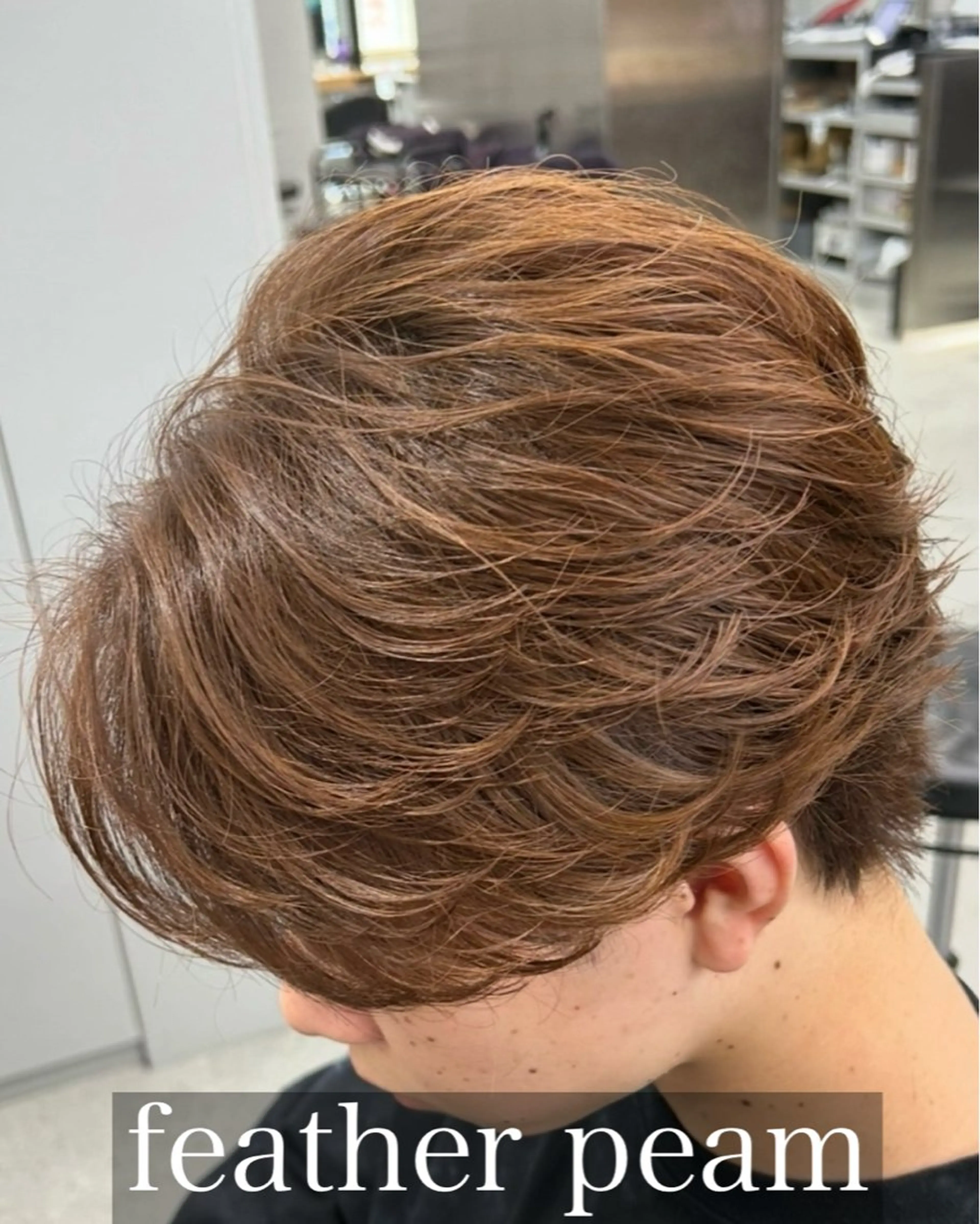 カラー パーマ メンズ カット パーマ メンズ特化⚡️パーマ テッタのヘアスタイル