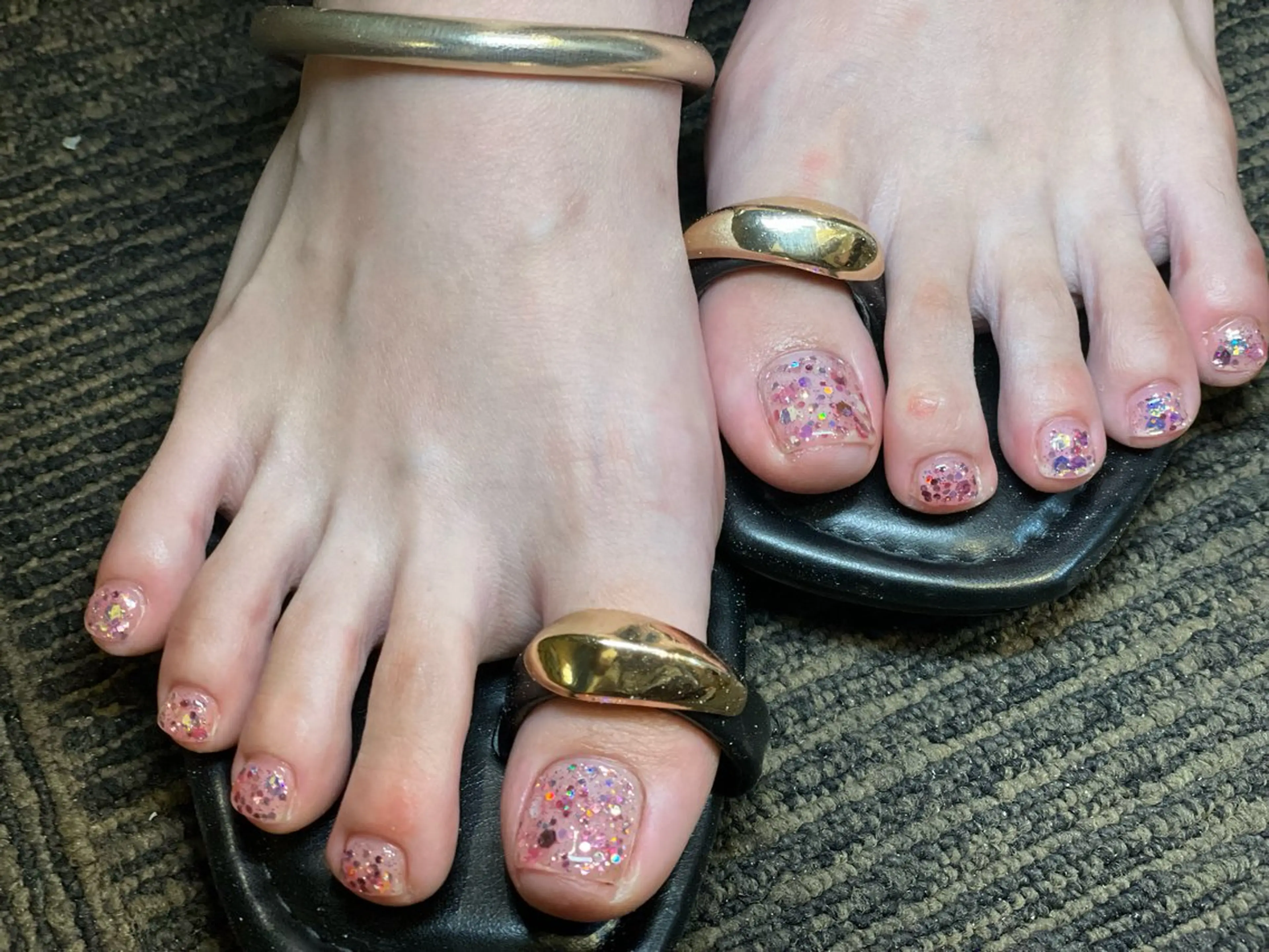 【初回オフ込】フットワンカラー！300色以上ご用意◎シンプルからゴージャスまでお色によって叶えられます。の写真
