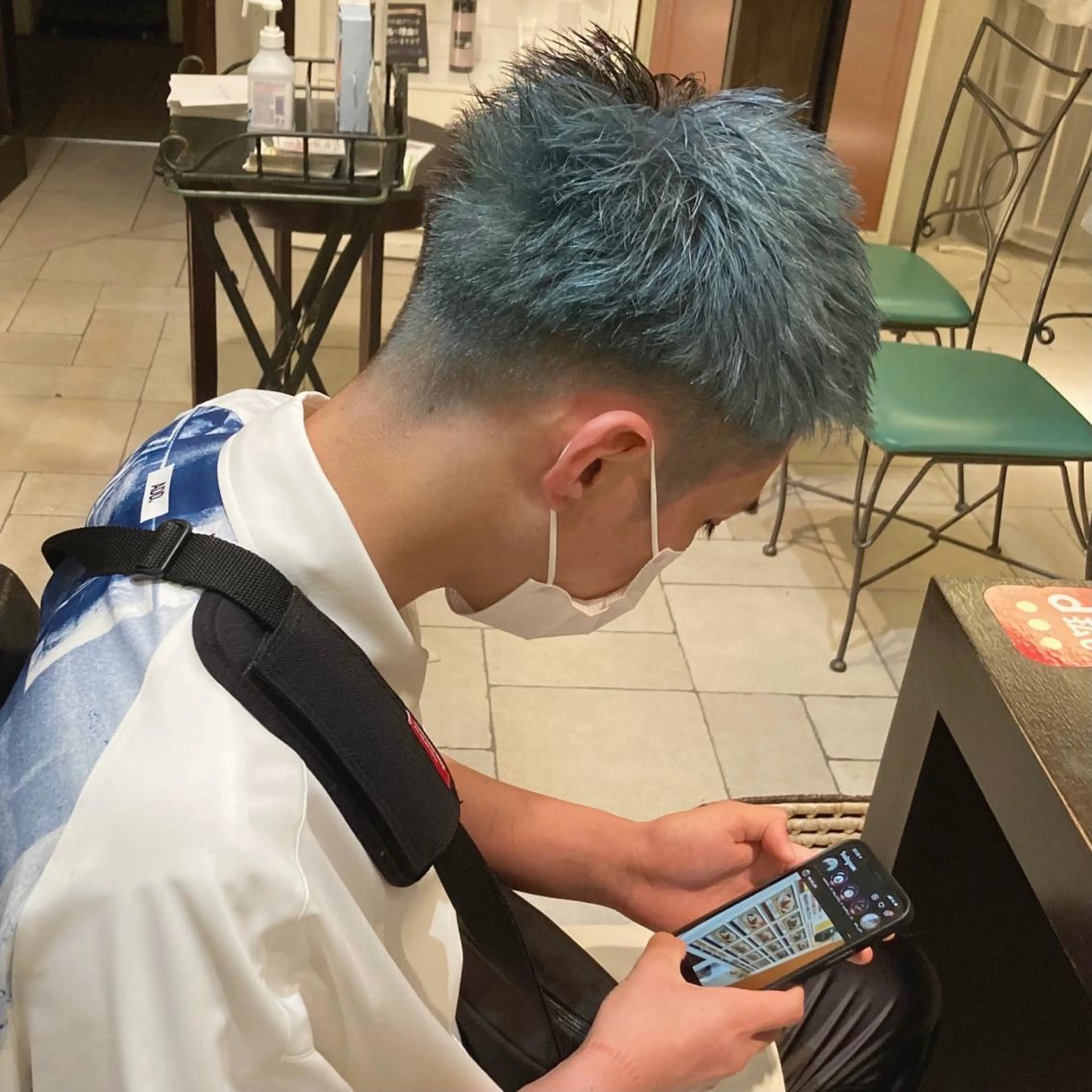 ショート メンズ lien ヒジリのヘアスタイル