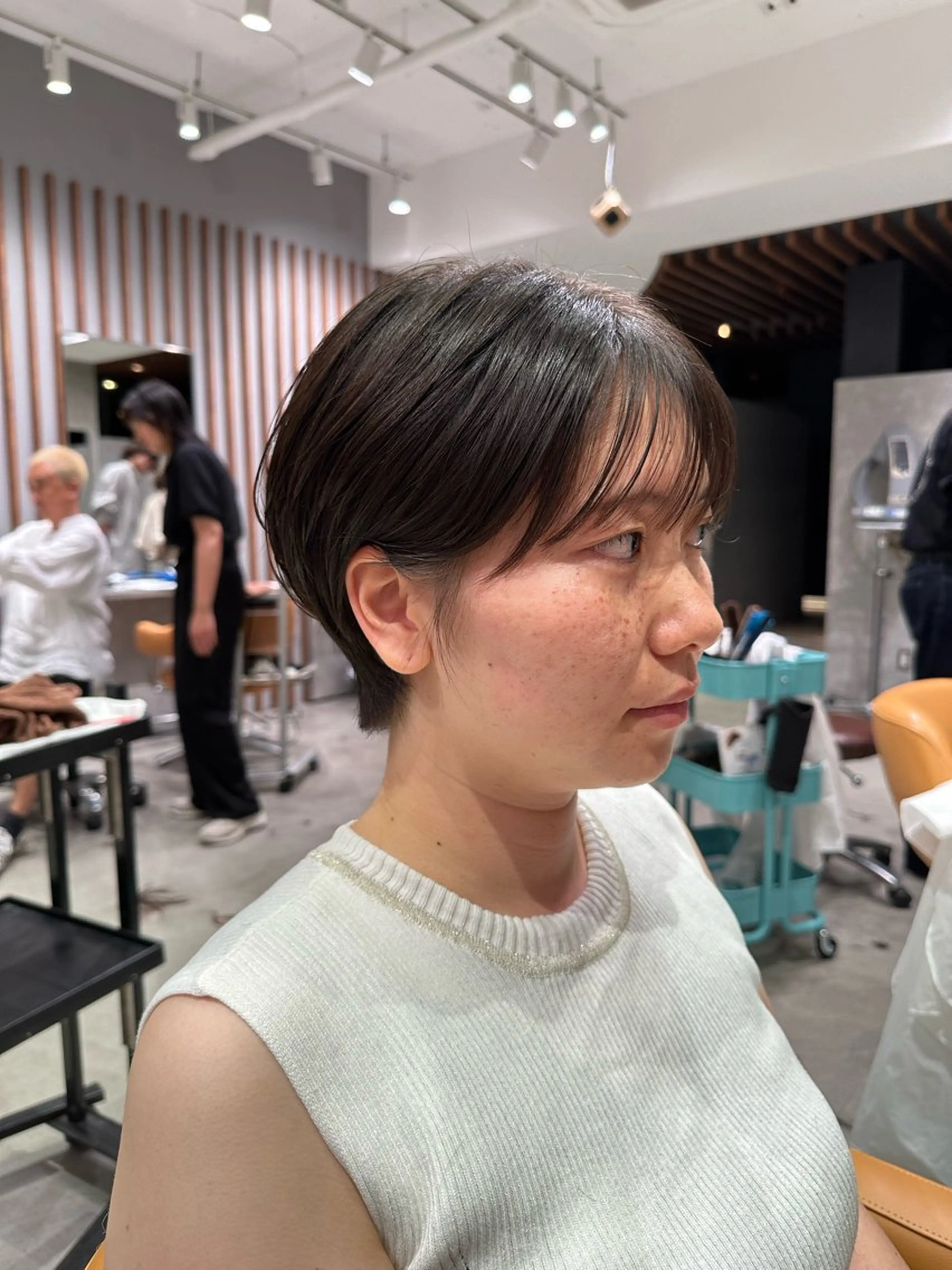ショート 伊藤　龍之介 レイヤースタイル🟡のヘアスタイル