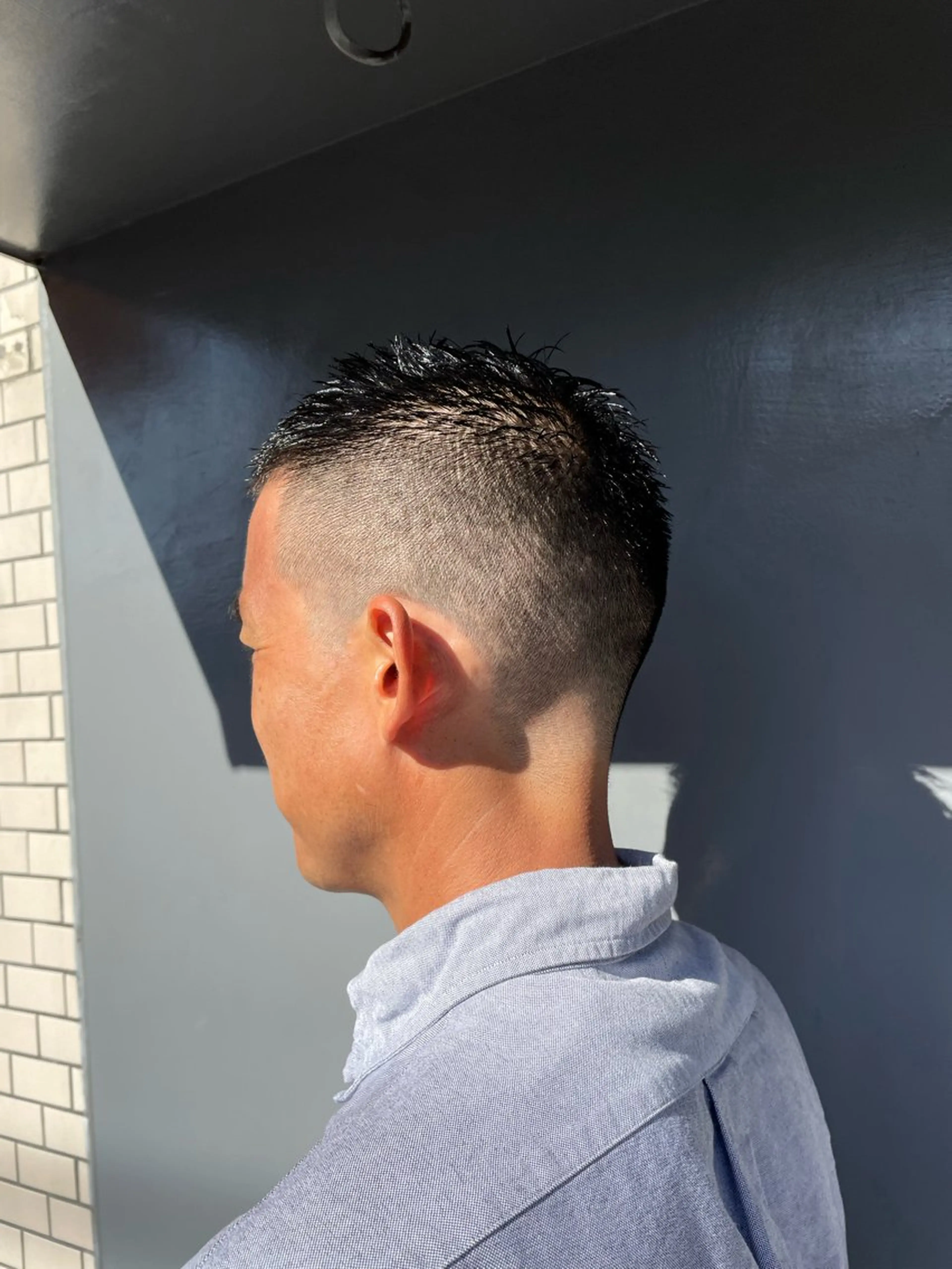 ショート メンズ FADE&LINE登戸店所属・🔥メンズ専門 美容師🔥 柳澤陵心のヘアスタイル