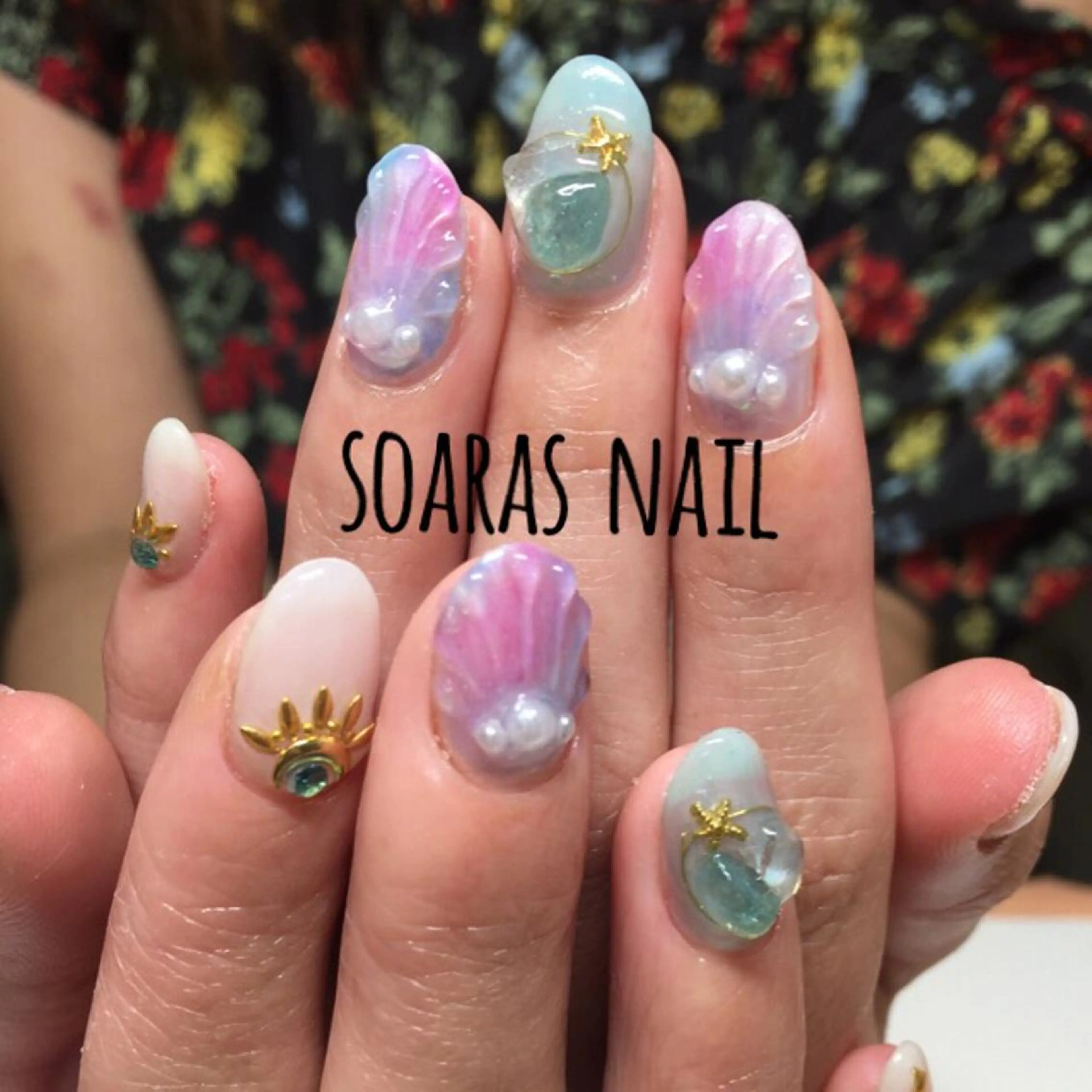 ネイル ジェルネイル soaras nailのネイルデザイン