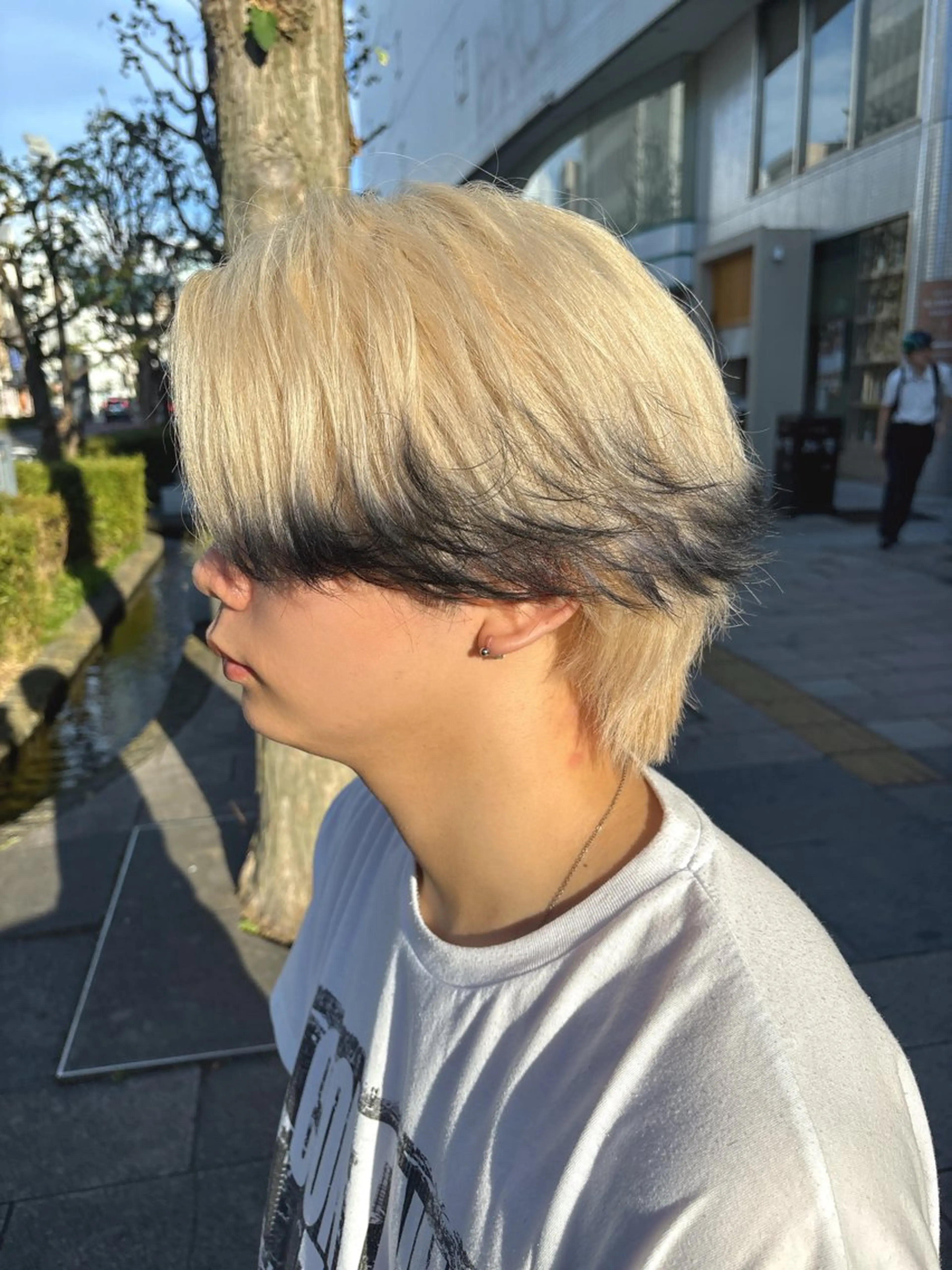 メンズ メンズブリーチ あすか /モデル募集中のヘアスタイル