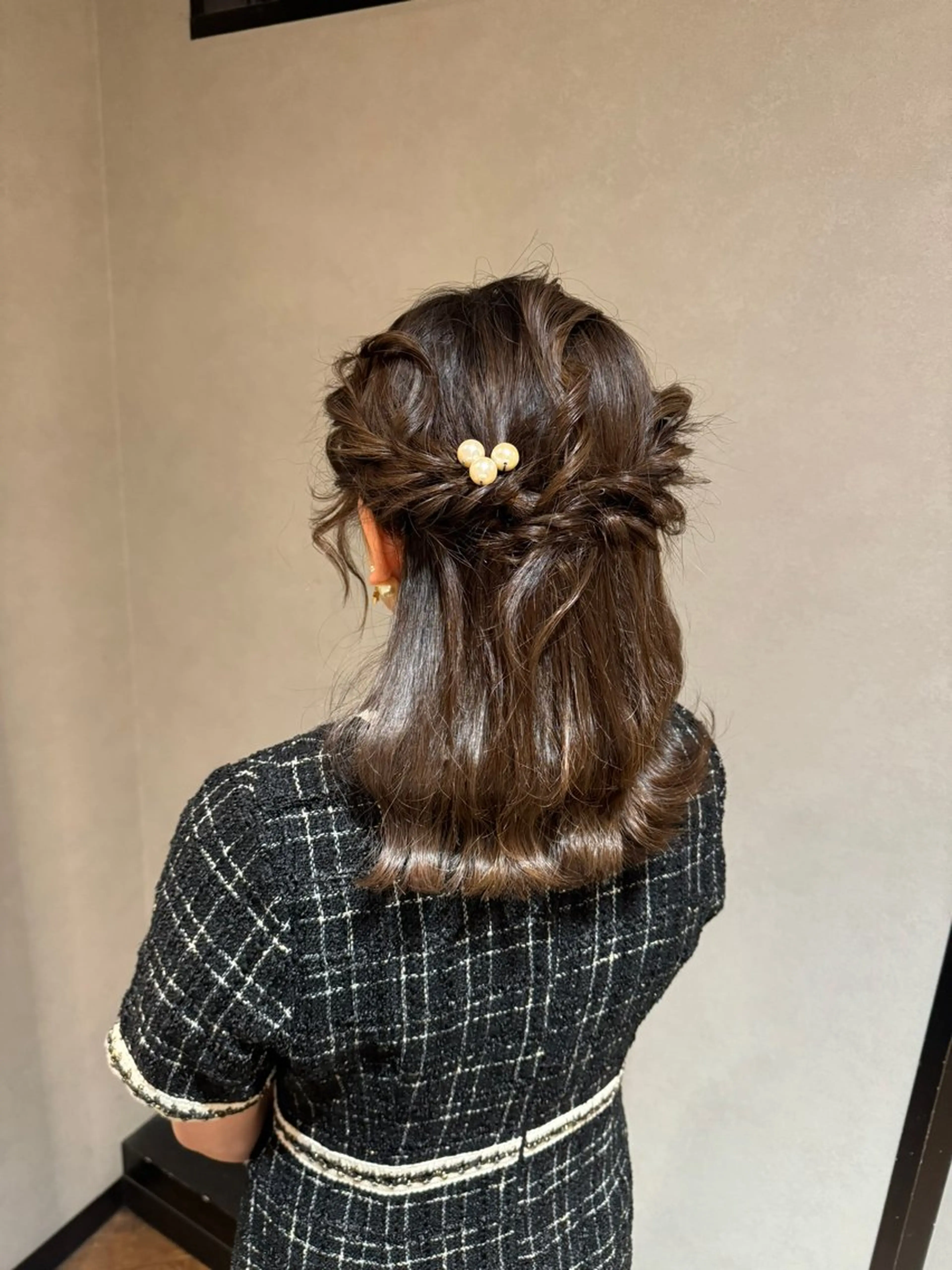 ヘアアレンジ ヘアセット 門野 優羽のヘアスタイル