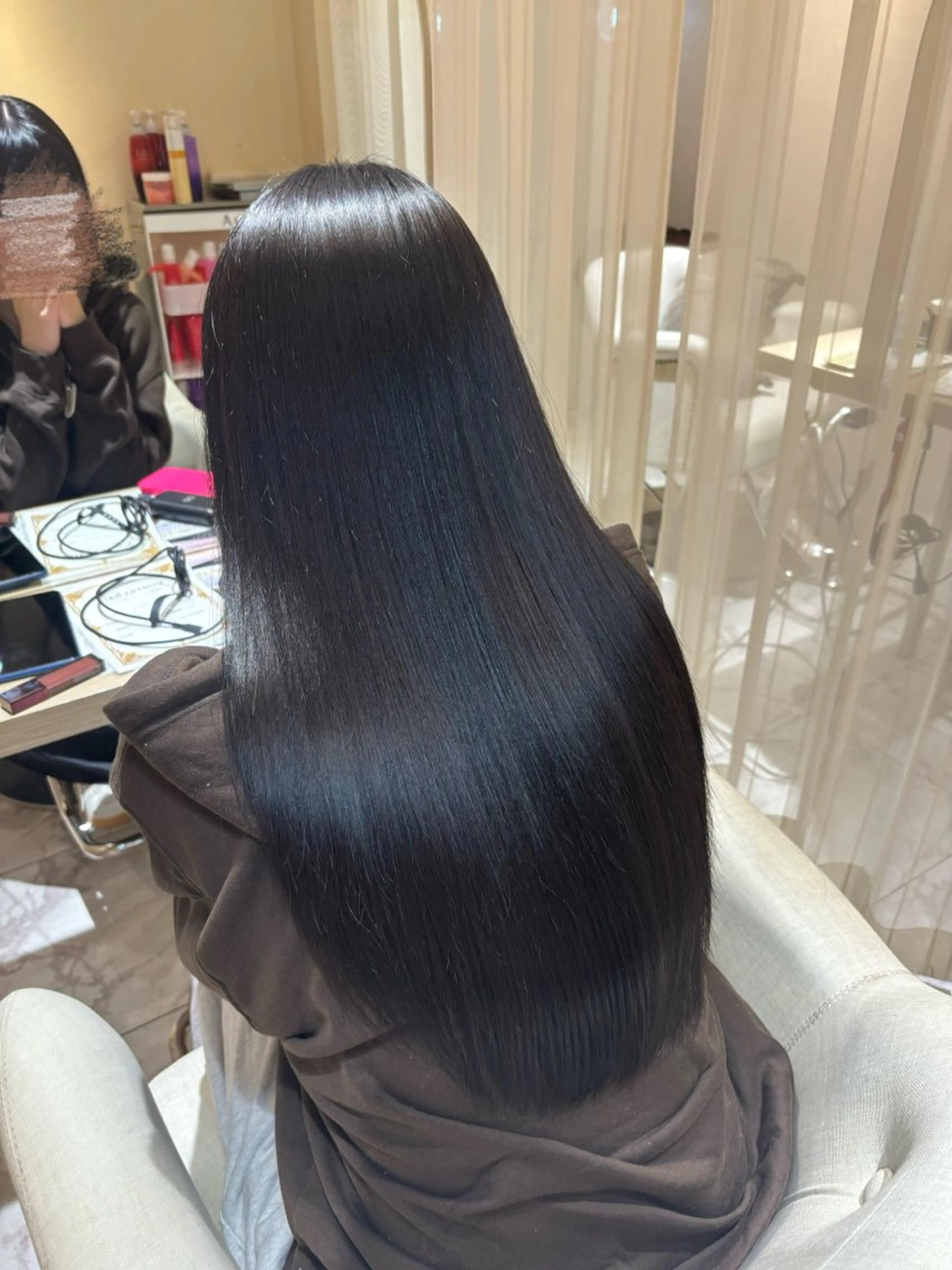 ロング カラー ヘアカラー トリートメント 🫧日吉/髪質改善/ 上原ちえみ🫧のヘアスタイル