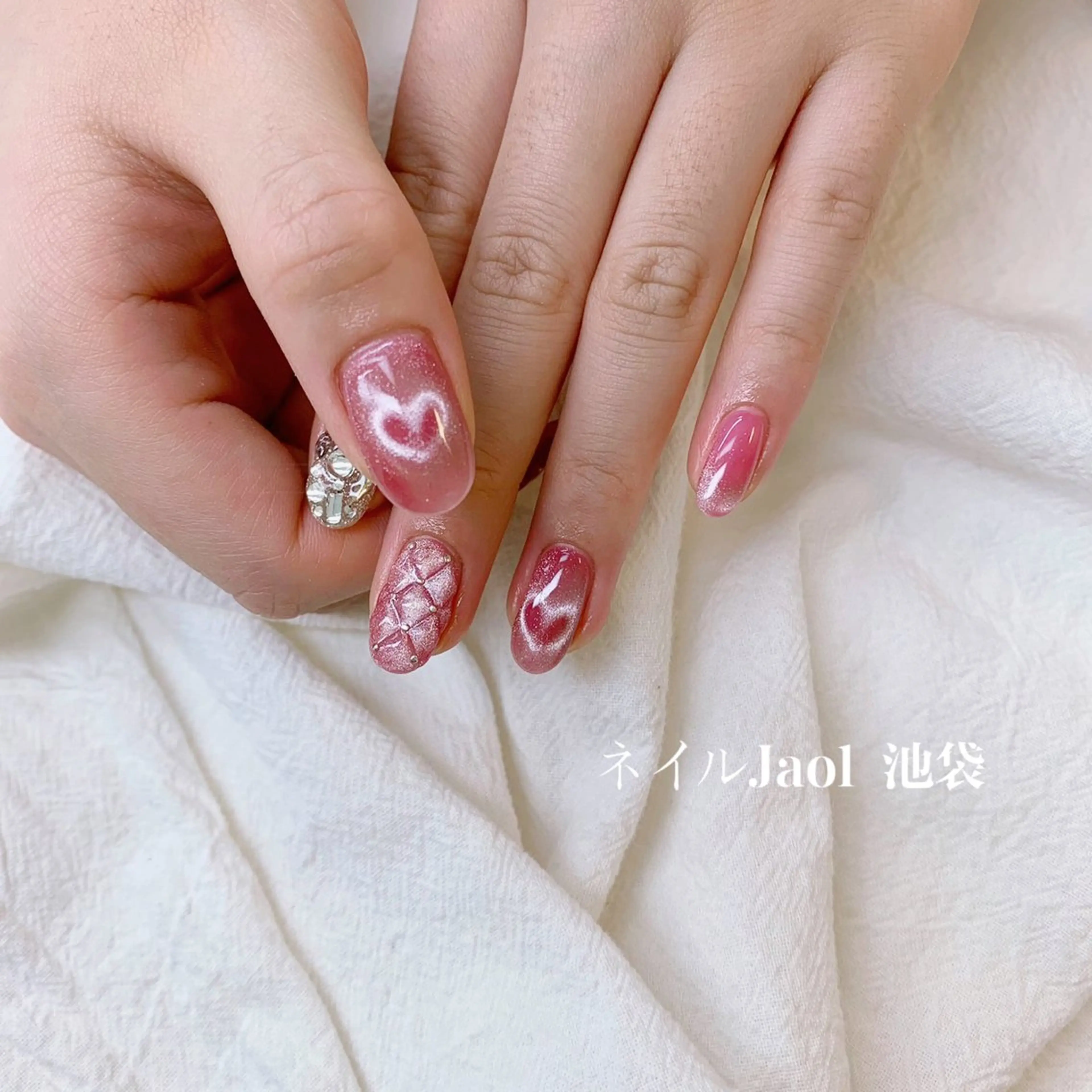 ミディアム nail jaol池袋店所属・ネイルJaol 池袋のネイルデザイン
