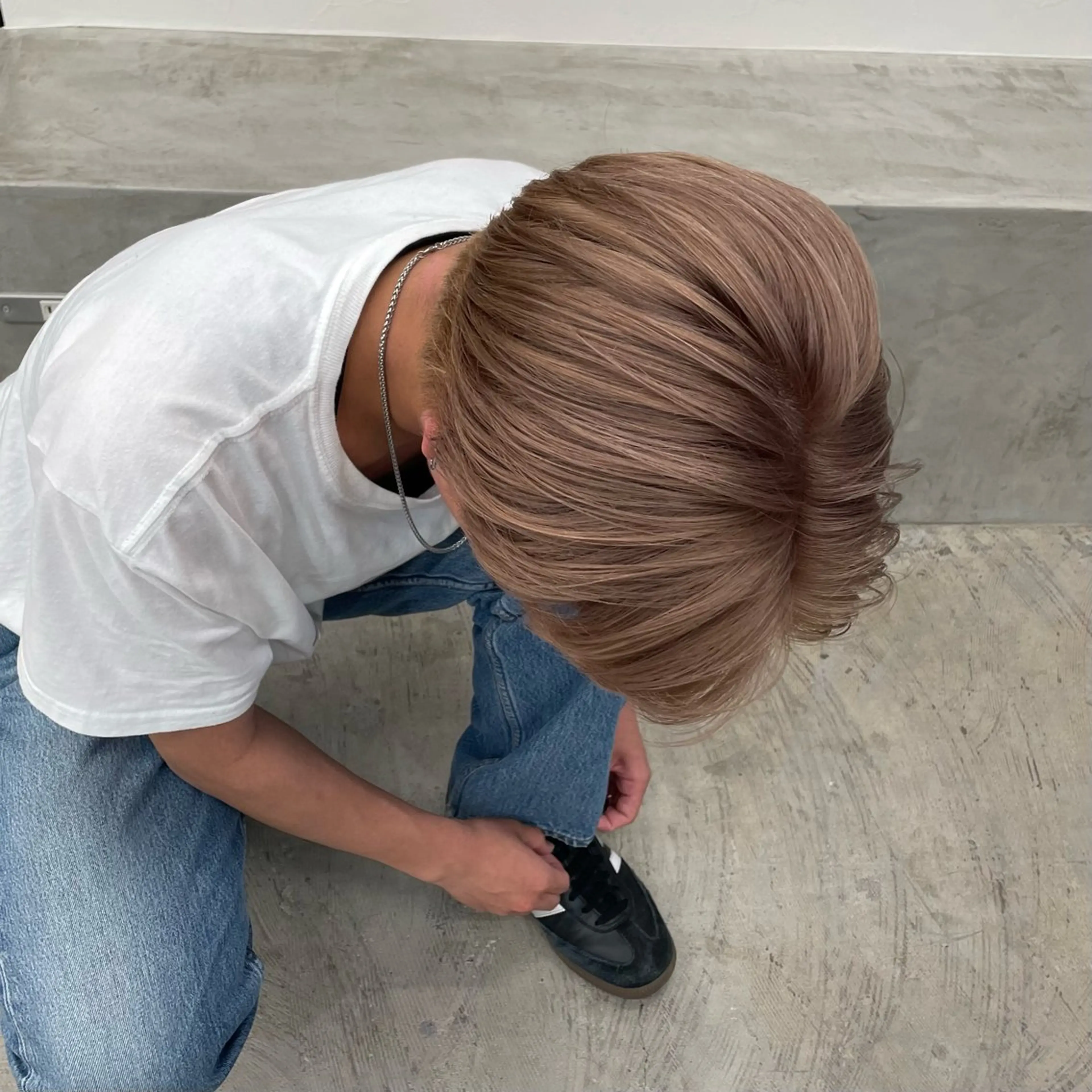 カラー メンズ 🪐Men's🪐 ニュアンス/リョウガのヘアスタイル