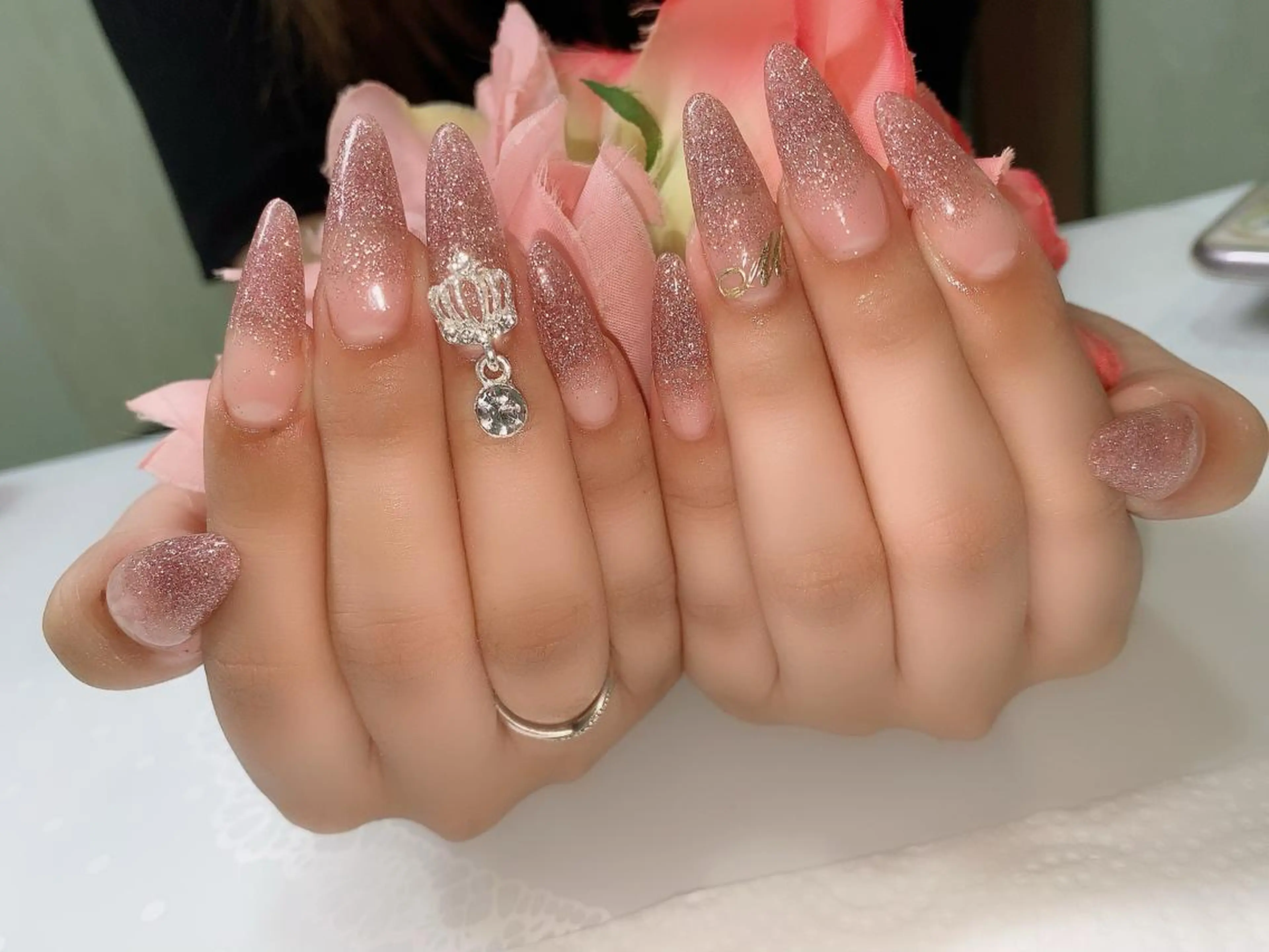 ロング ネイル nail salon azuのネイルデザイン