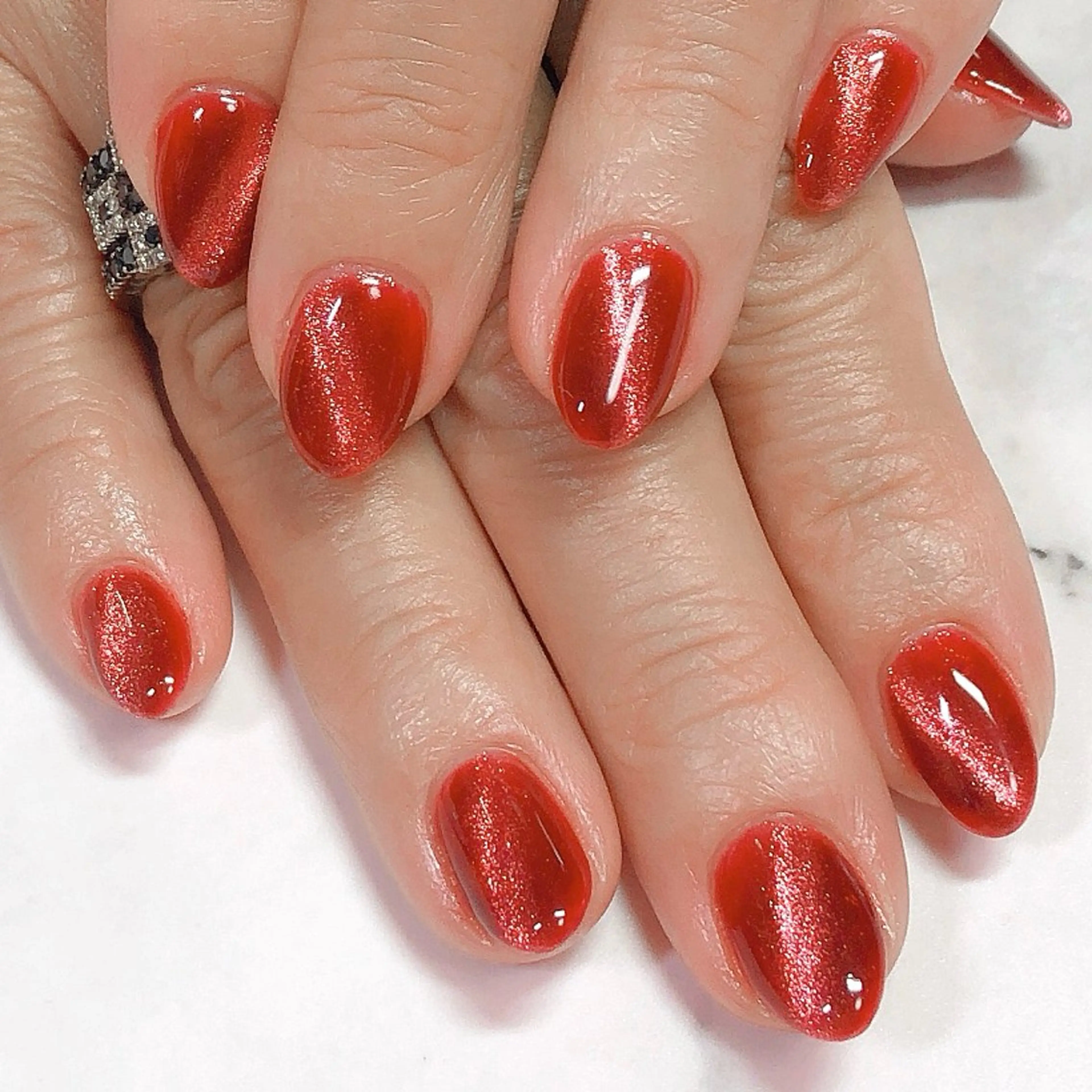 ネイル ジェルネイル マグネットネイル ハンドネイル .Nails Mio 赤羽西ネイルサロンのネイルデザイン