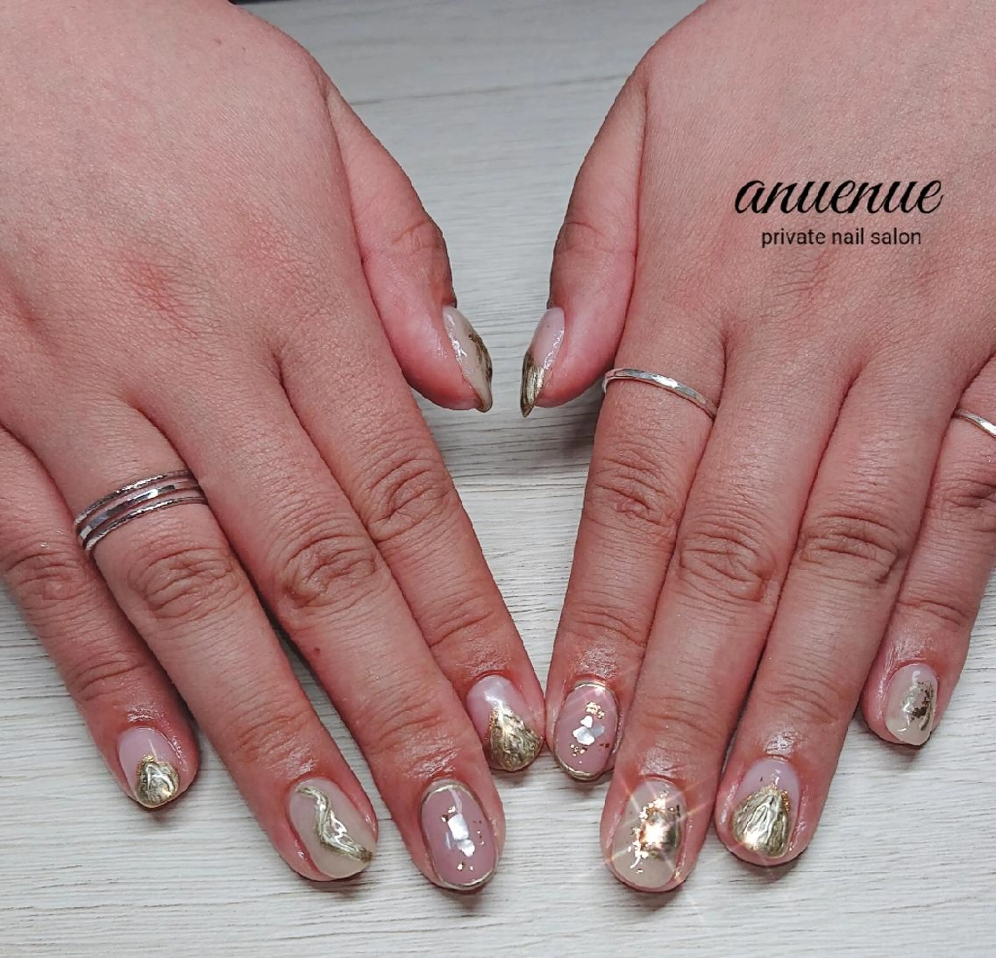 ネイル ハンドネイル ハンドケア anuenu eのネイルデザイン