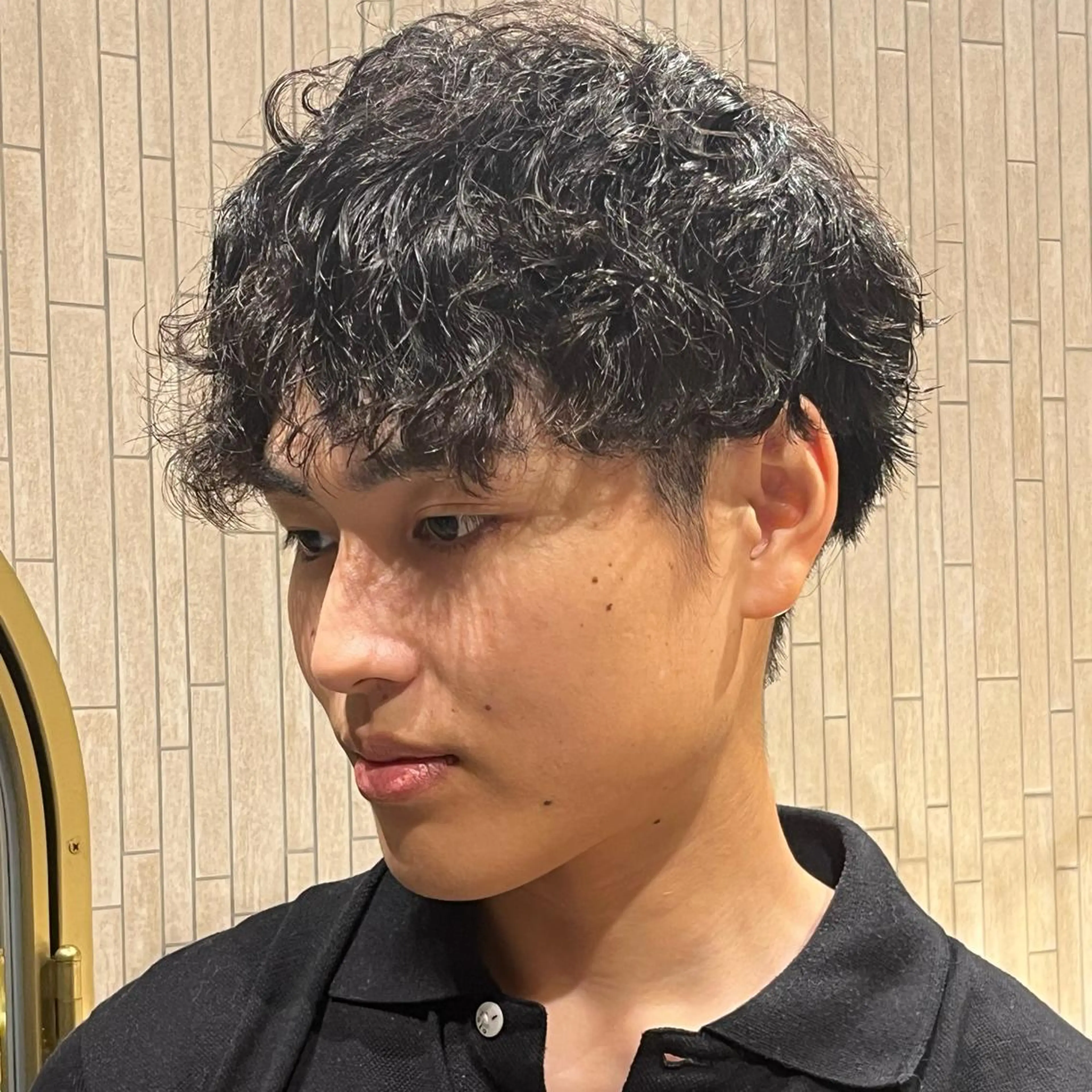 ショート パーマ メンズ カット パーマ Uo/似合わせパーマ /髪質改善/四条烏丸のヘアスタイル