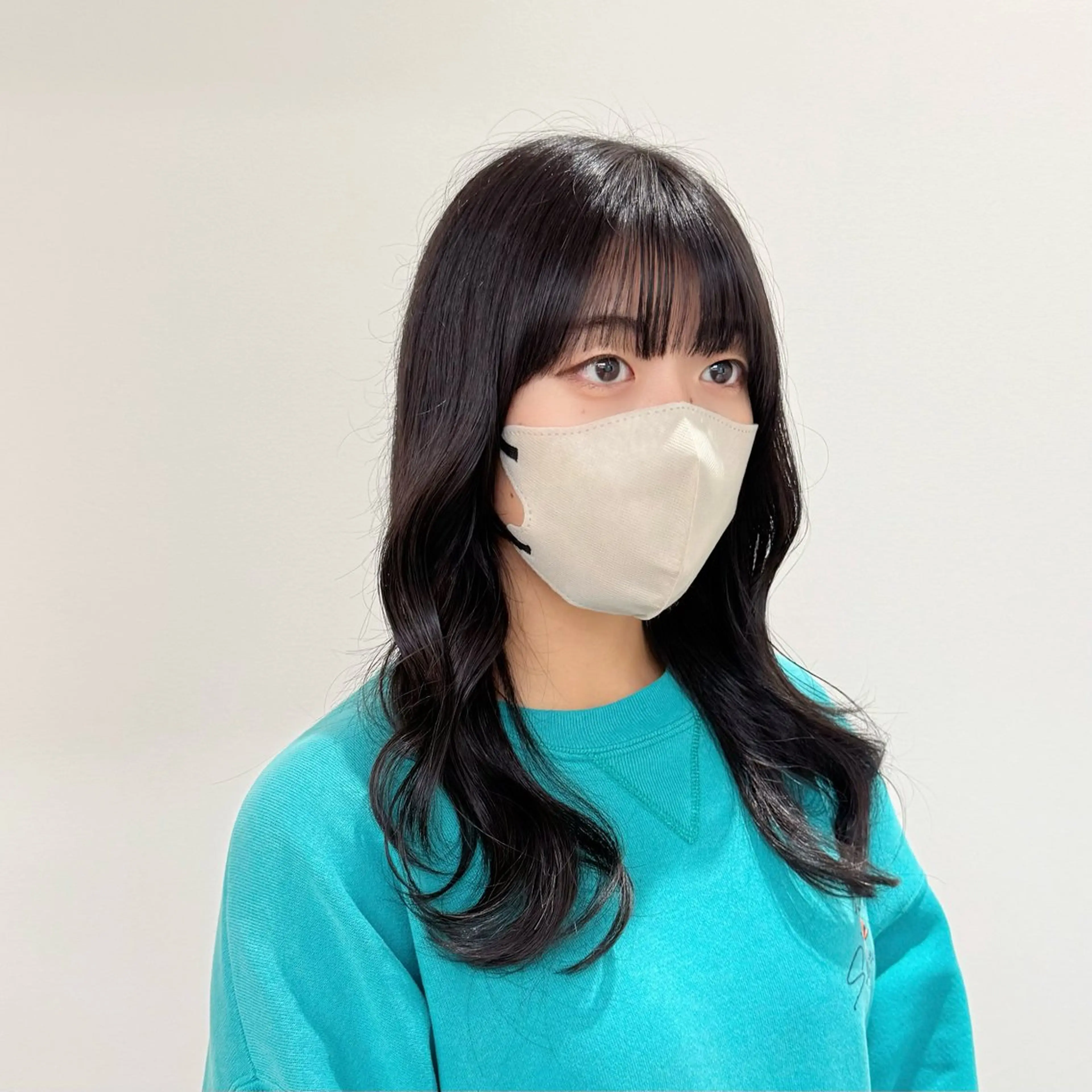 セミロング カラー 透明感カラー カット ヘアカラー トリートメント ✨髪質改善💖 縮毛矯正💖mihoのヘアスタイル