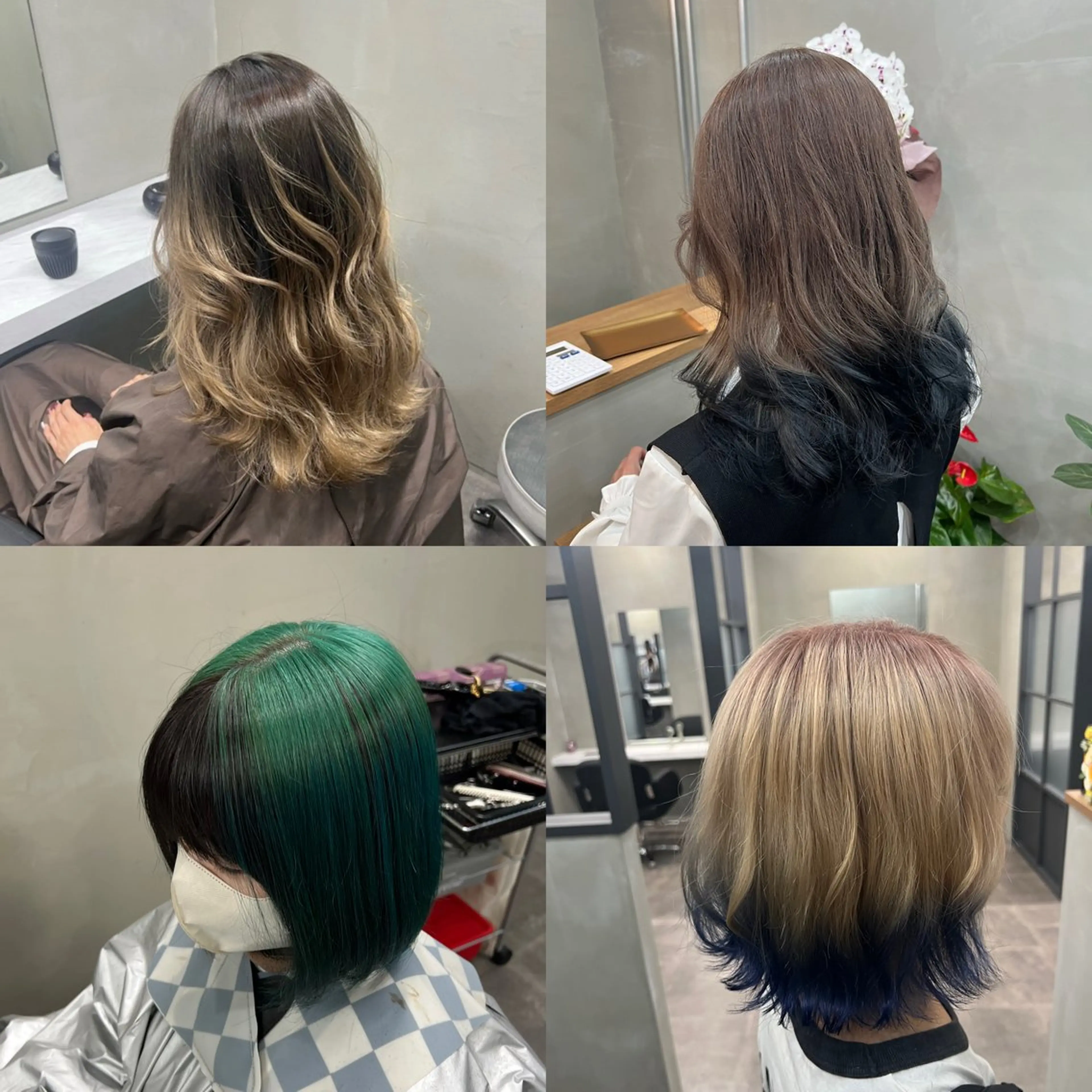 【外国人風】うる艶カラー＋オーダーメイドハイライトカラーor グラデーションカラー+髪補修トリートメントの写真
