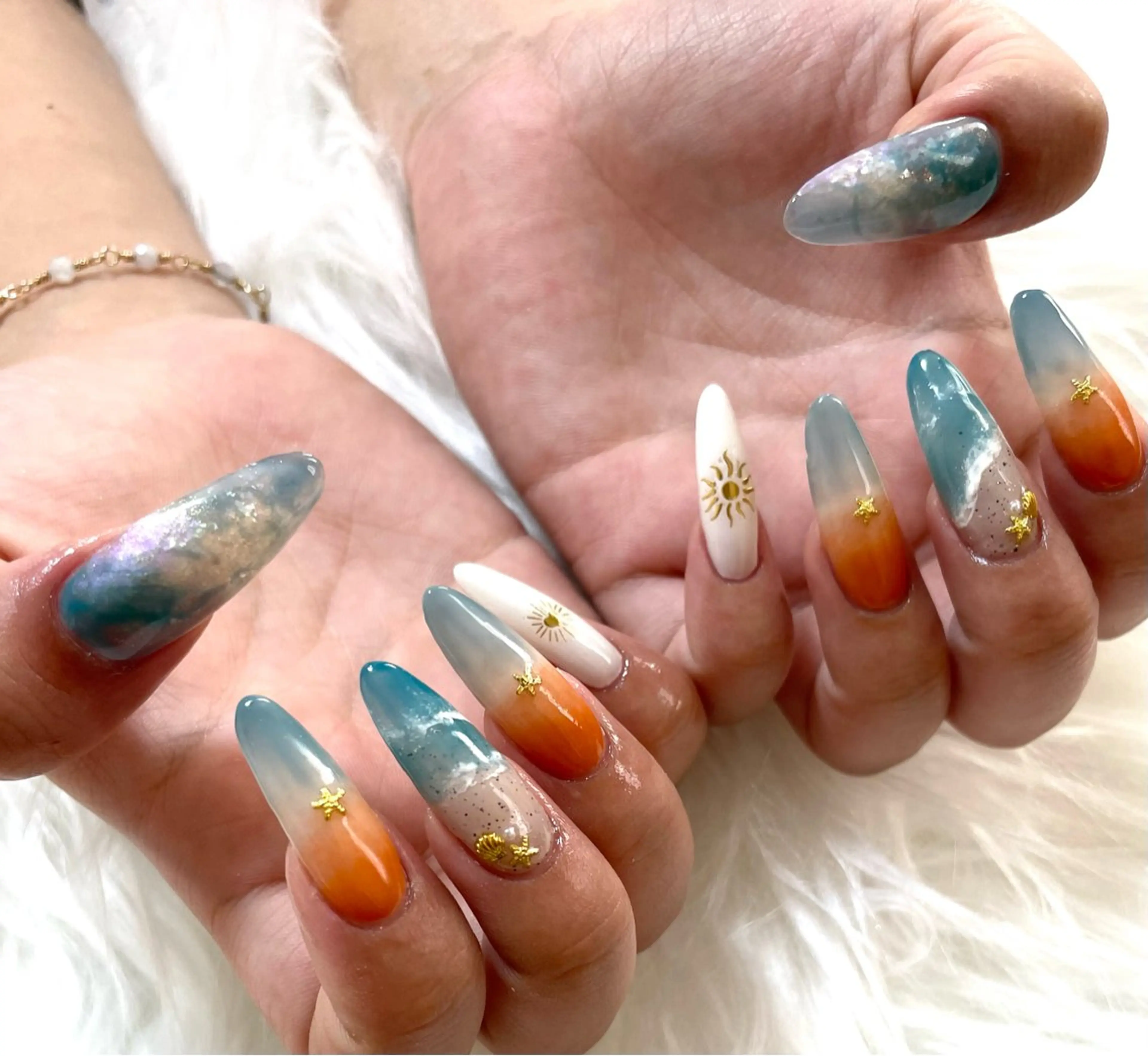 ネイル ハンドネイル nail salon HIRUKANAのネイルデザイン