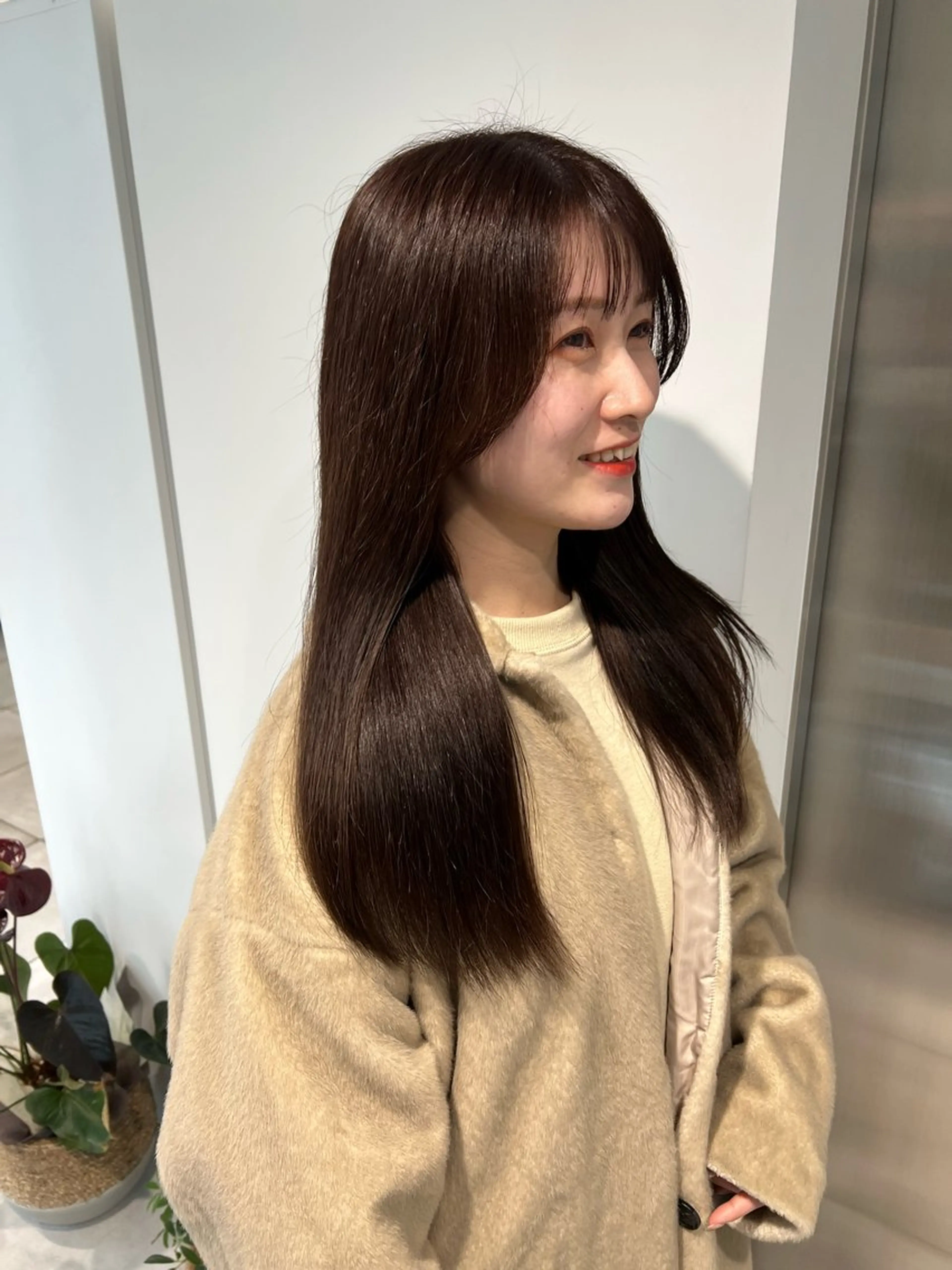 ロング カラー カット ヘアカラー トリートメント 色落ちまで可愛い 透明感🫧KANTAのヘアスタイル
