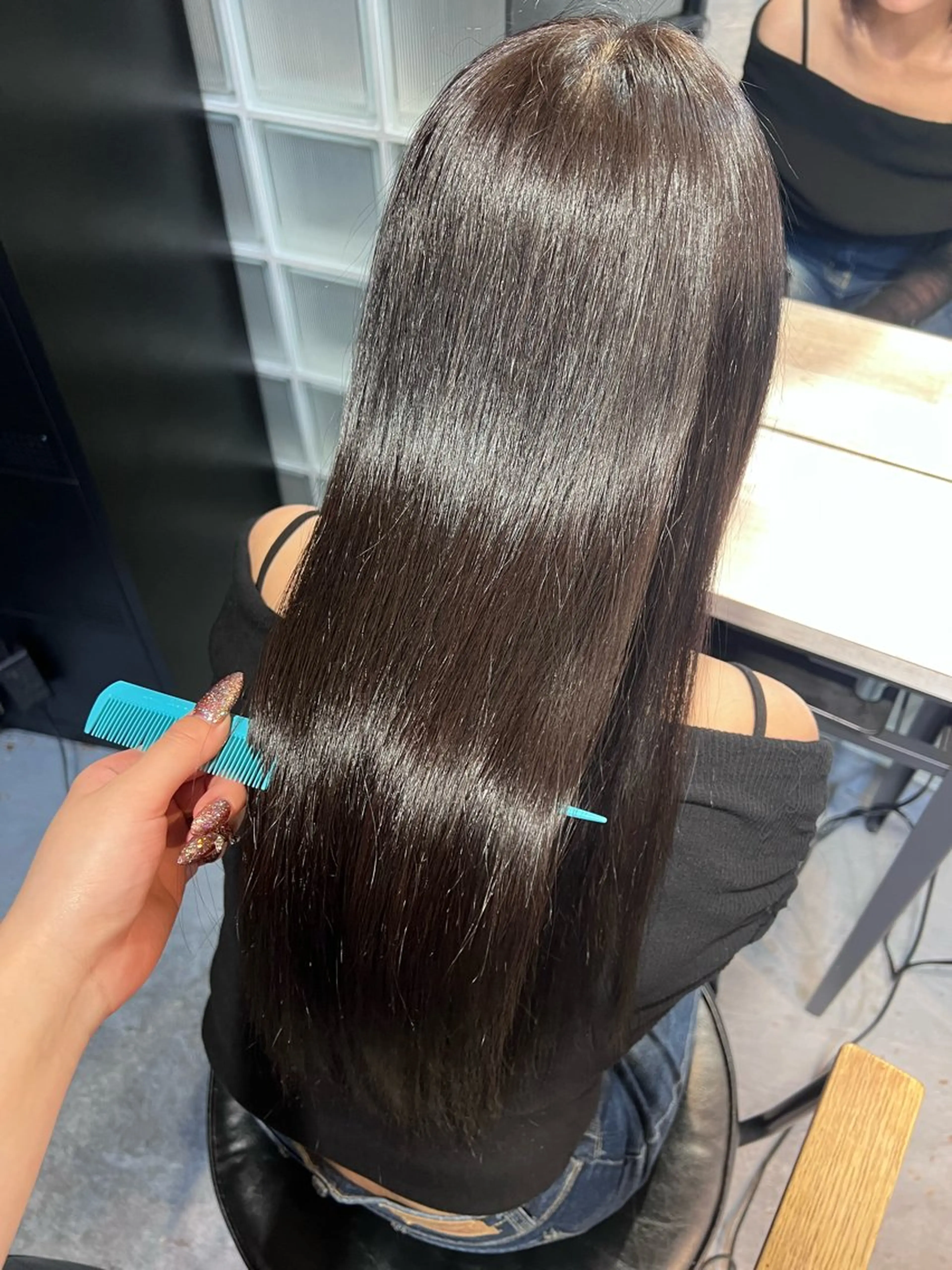 カラー ベージュカラー ヘアカラー 縮毛矯正モデル募集中 RIRIKAのヘアスタイル