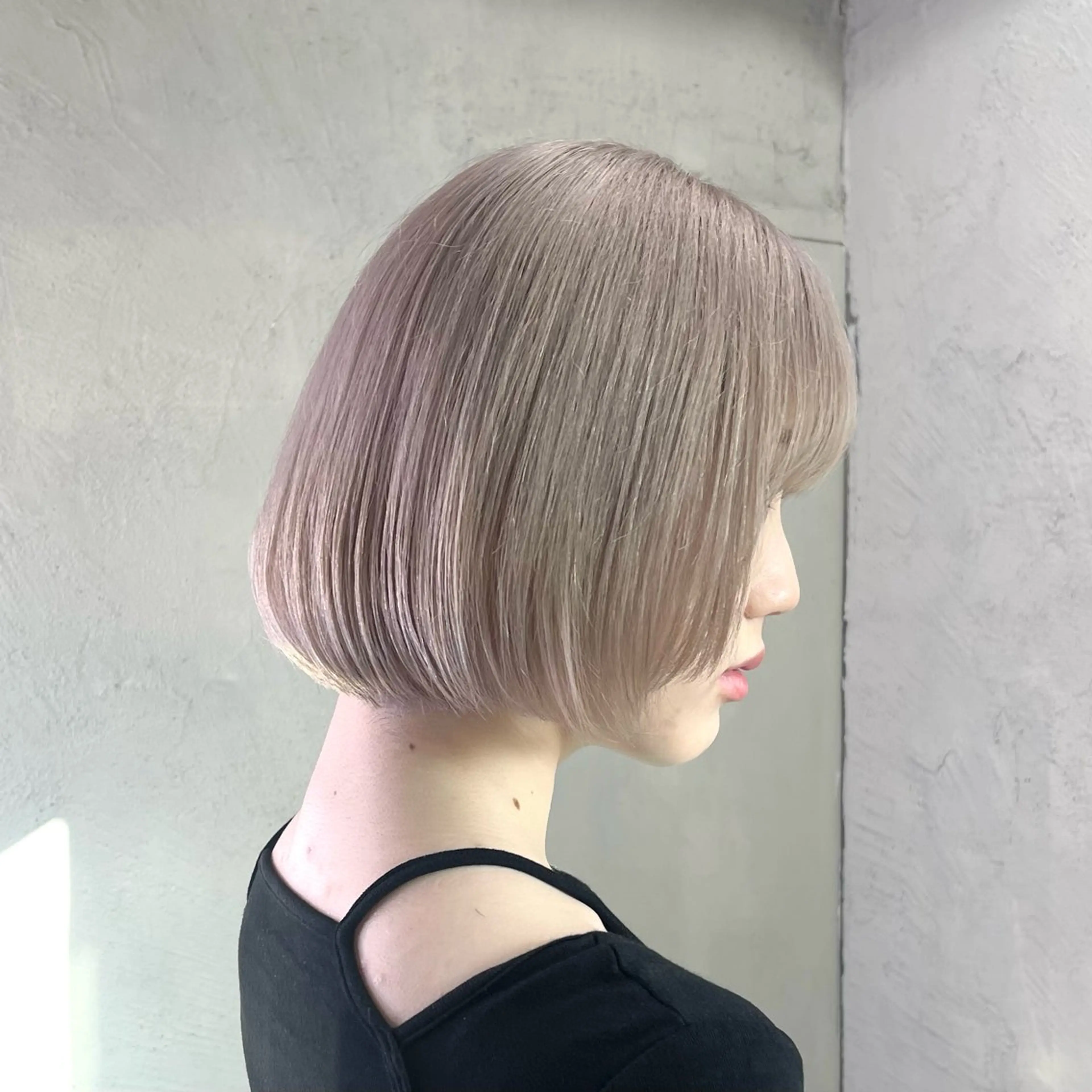 ショート ヘアカラー トリートメント ☪ ‎ハイトーン信者 ☪️yumeka✨️のヘアスタイル
