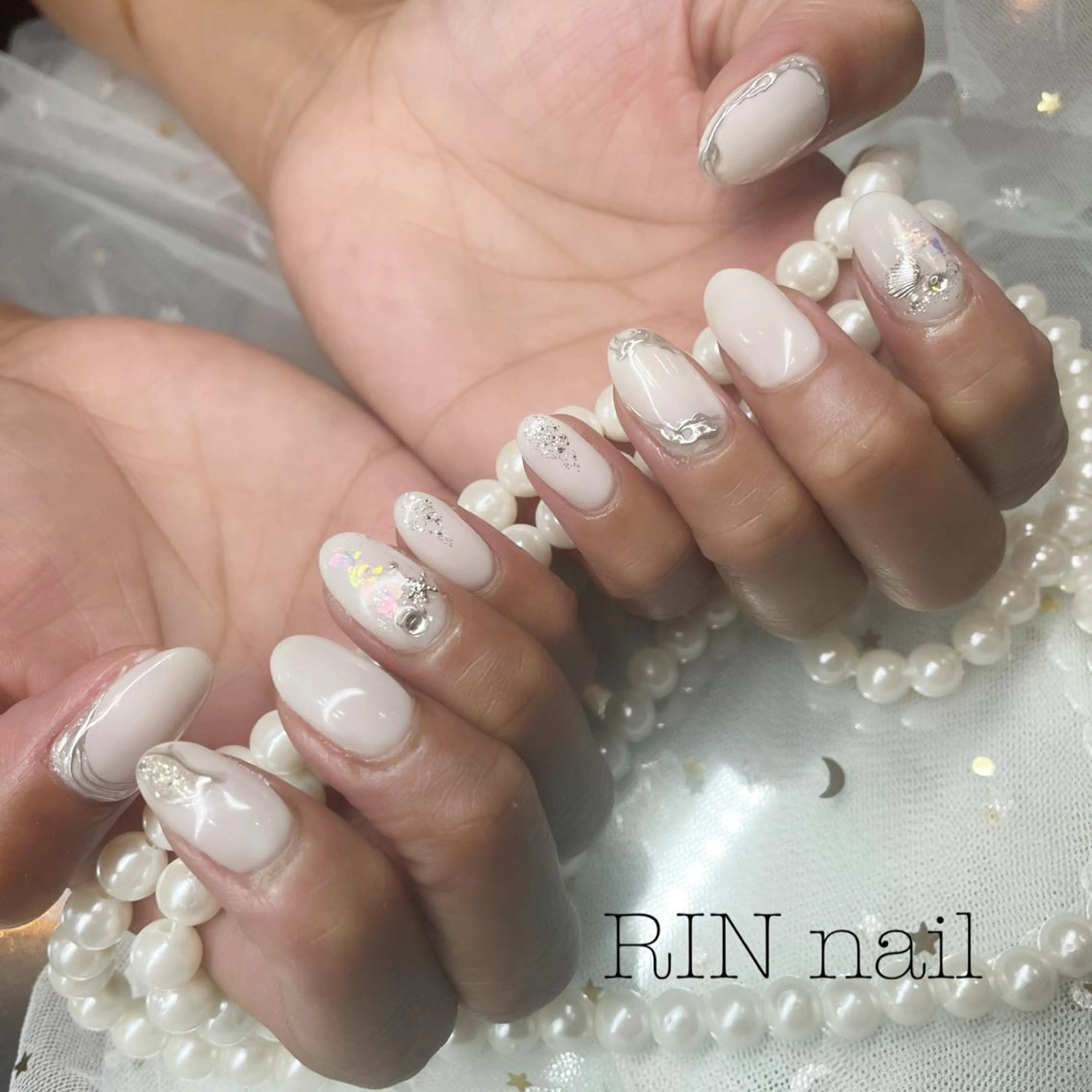 ネイル ハンドネイル ハンドケア RIN HOMEnailのネイルデザイン