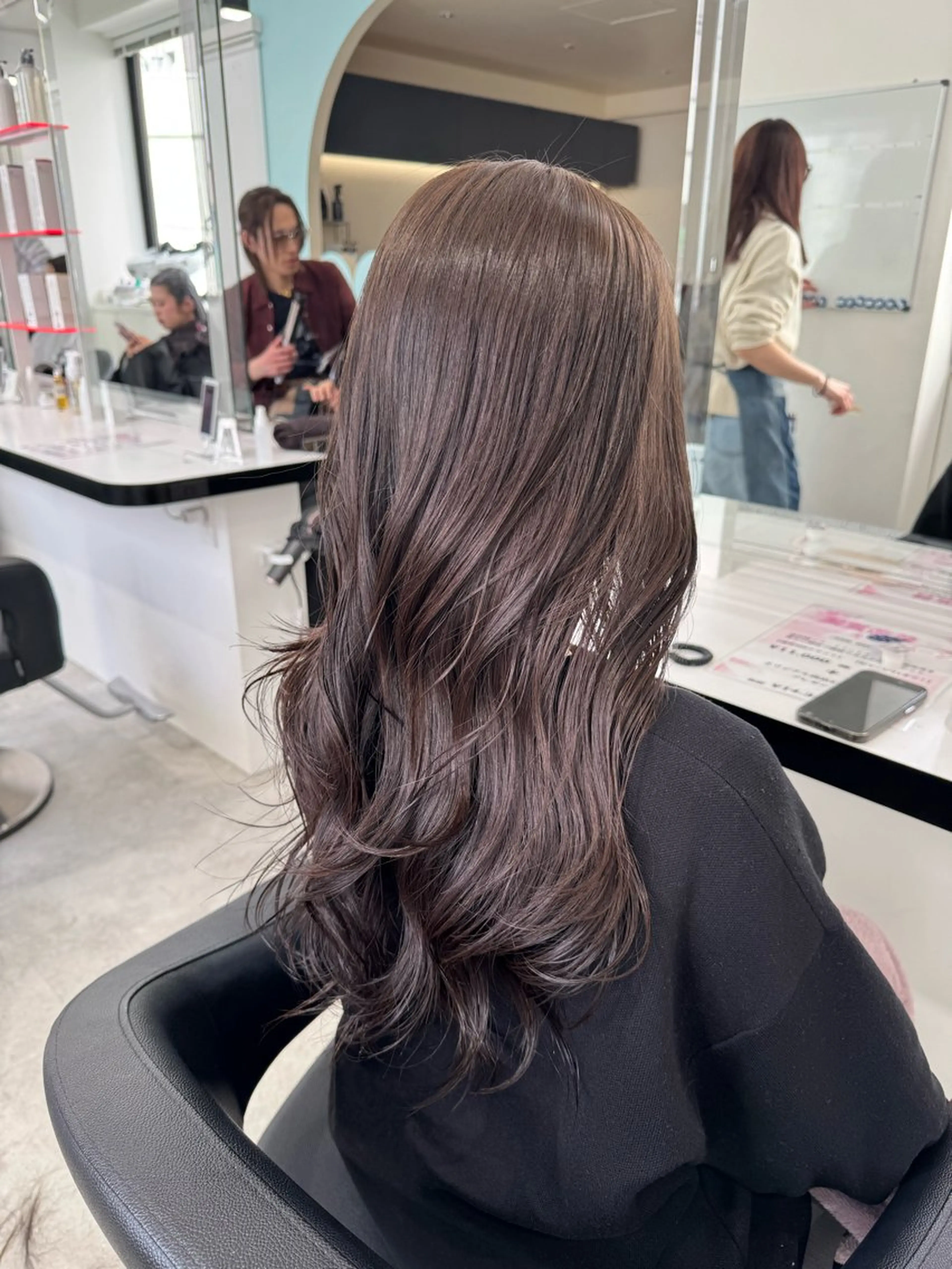ロング カット ヘアカラー トリートメント ⛄️レイヤー⛄透明感 ⛄️kyotaroのヘアスタイル