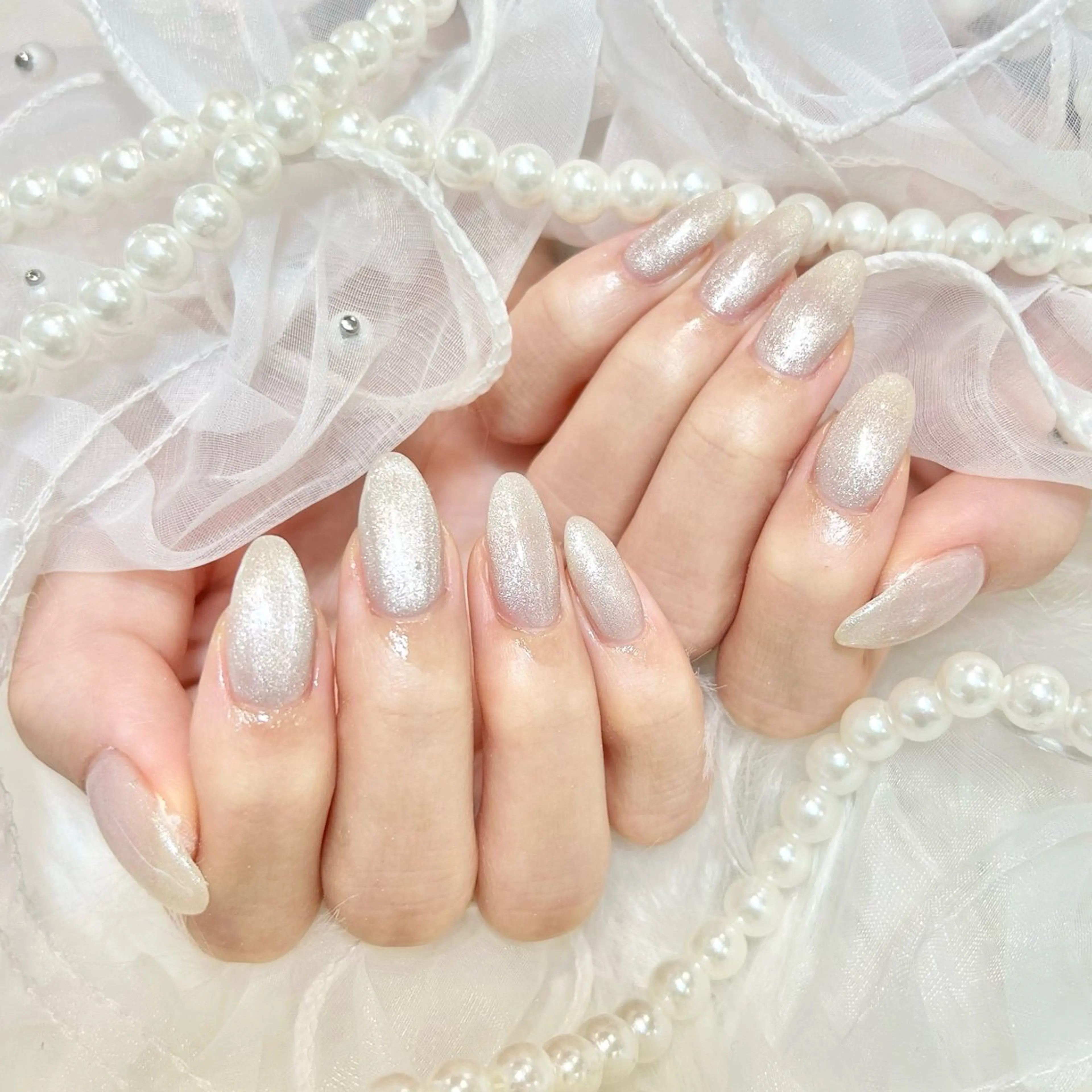 ネイル マグネットネイル ハンドネイル WISTERIA ayumiのネイルデザイン