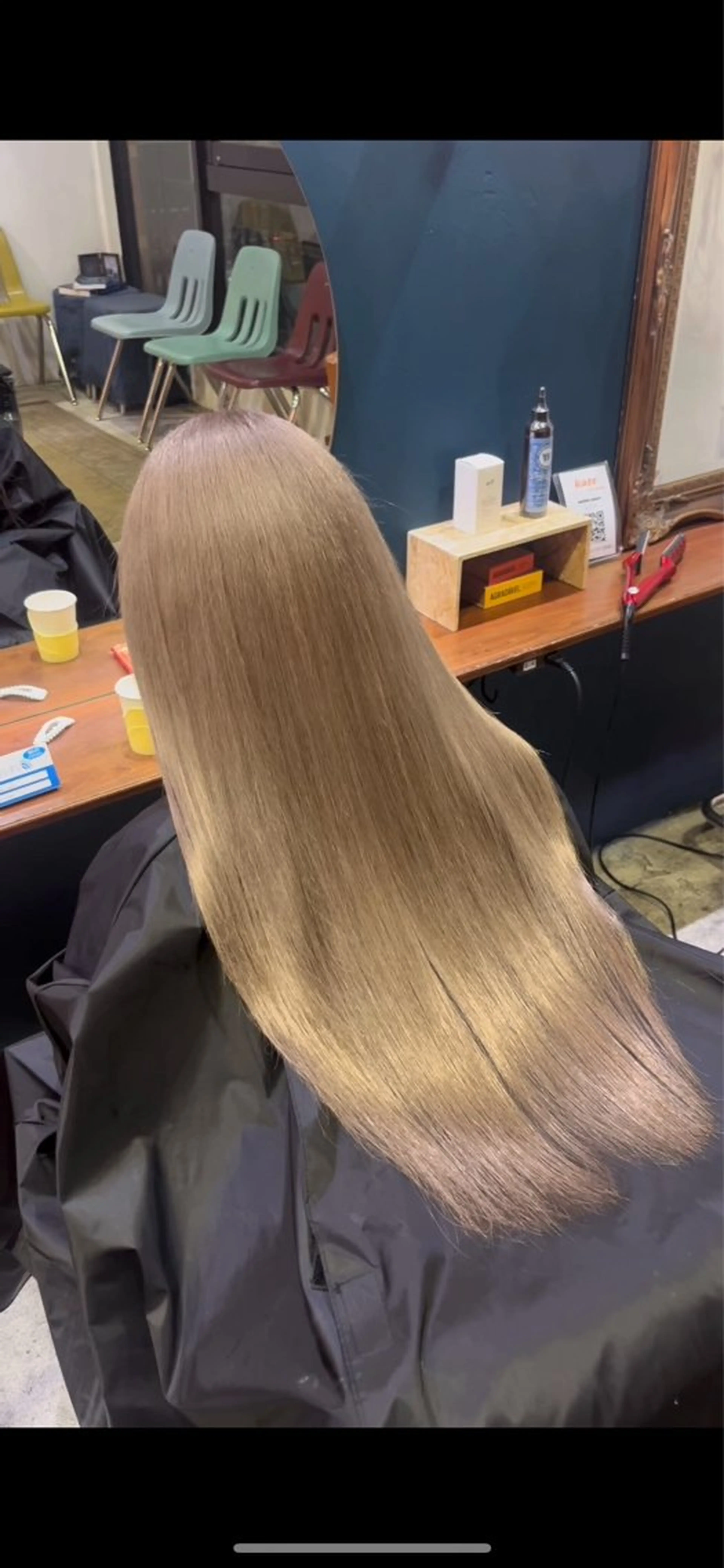 カラー ヘアカラー トリートメント ヘアセット 北川 茉奈のヘアスタイル