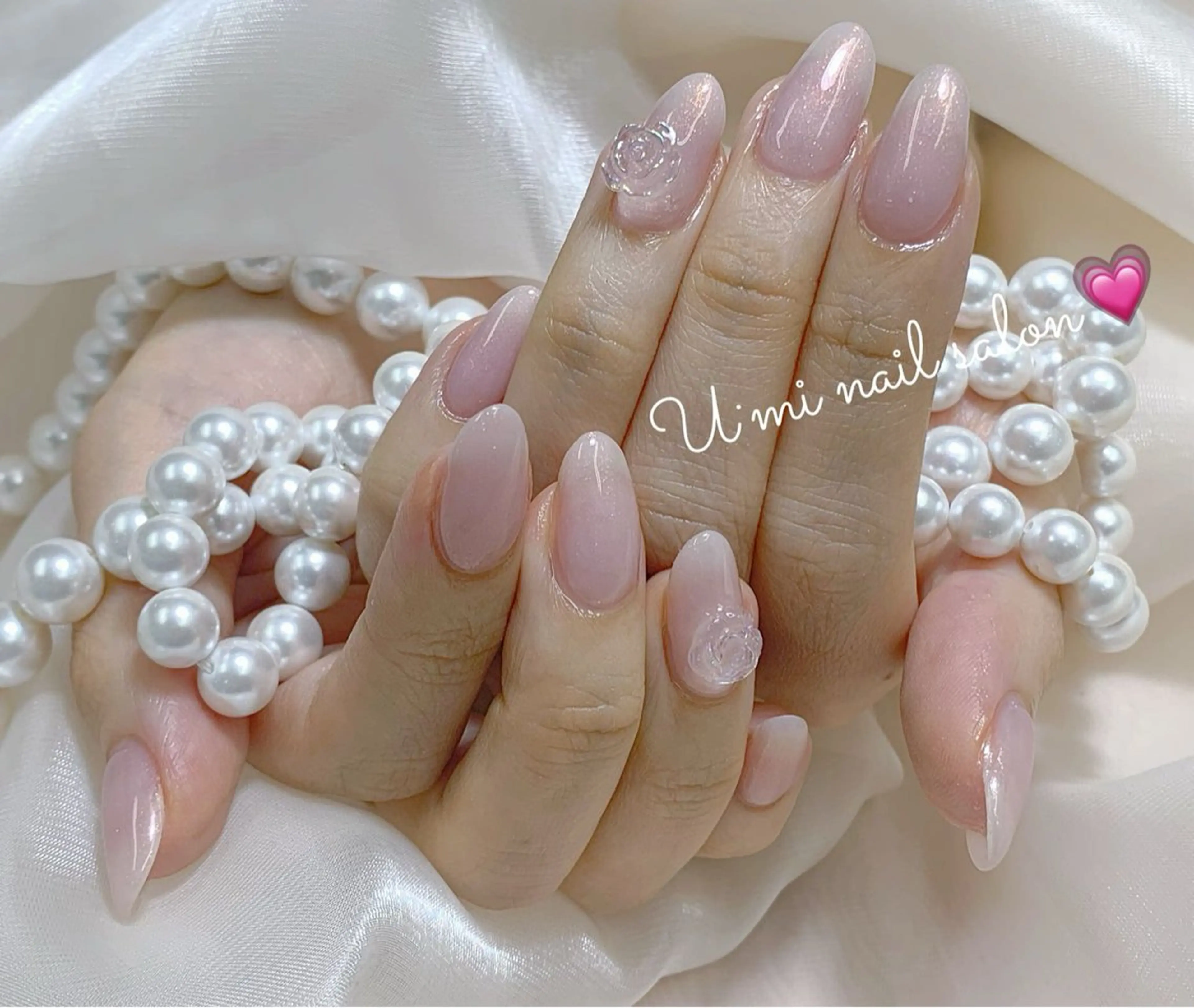 ネイル シンプルネイル U·Mi nail salon所属・U·MI 長さ出し専門店のネイルデザイン
