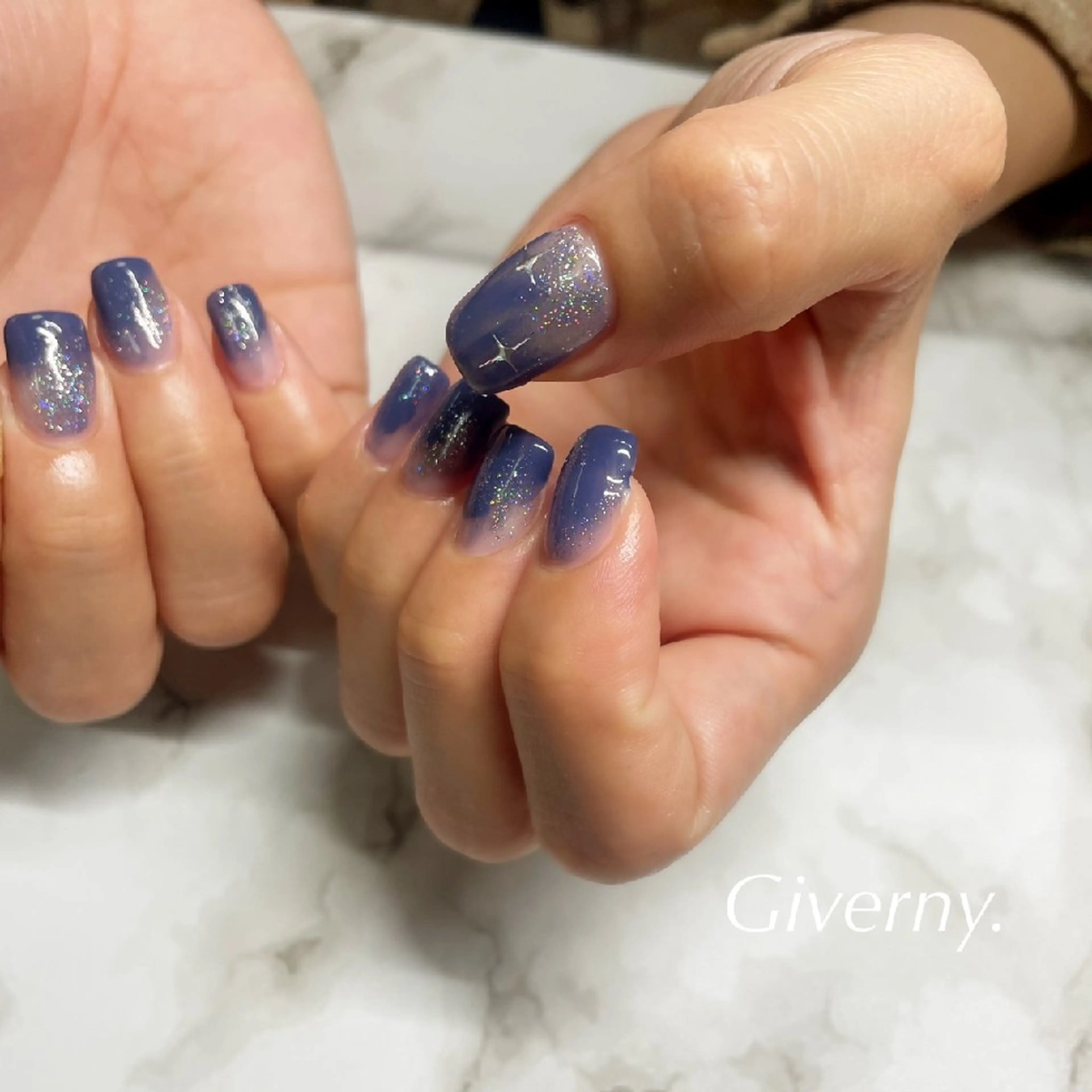 ネイル ハンドネイル Giverny .のネイルデザイン