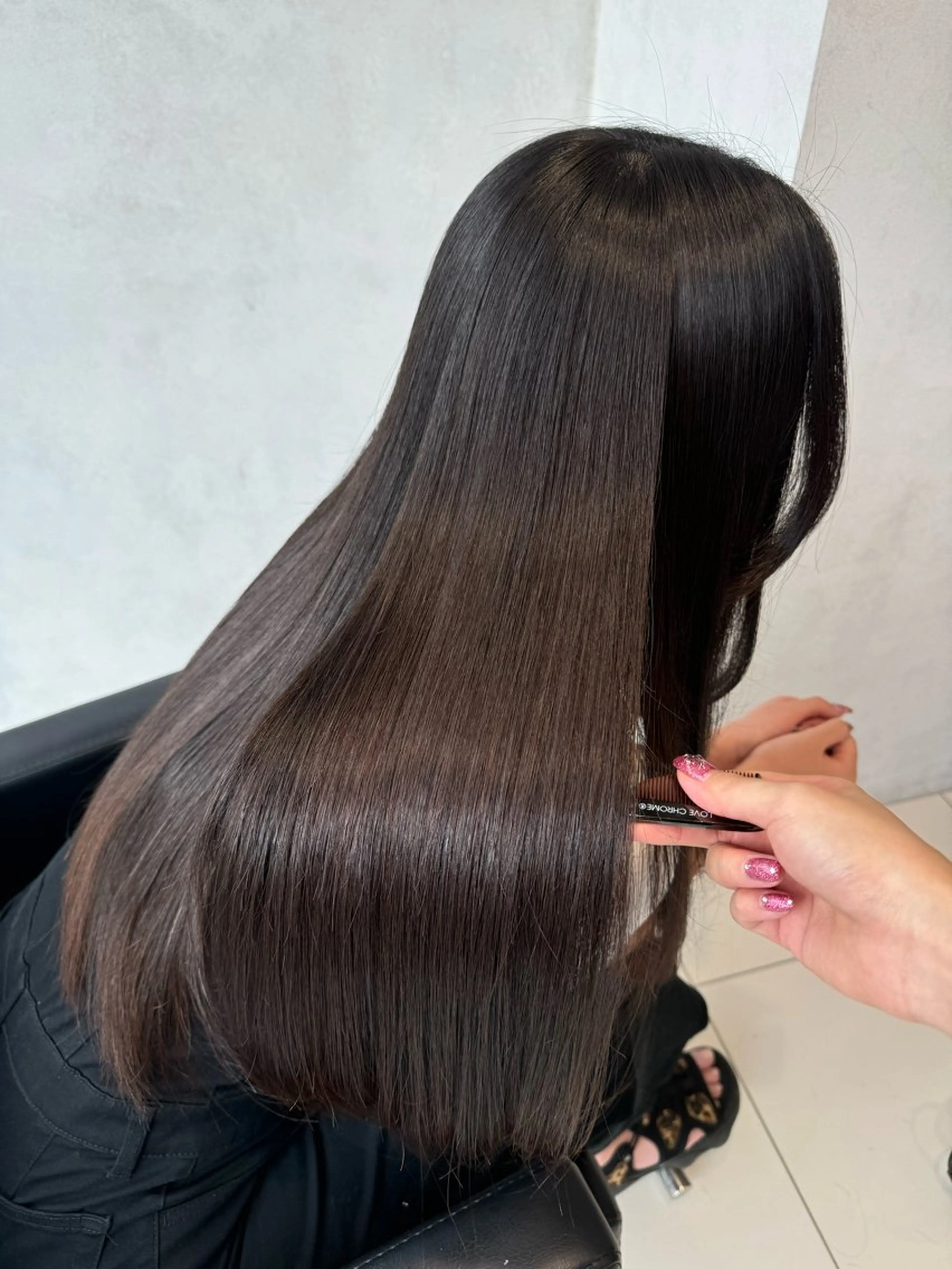 ロング 縮毛矯正 トリートメント AOl所属・🫧艶髪🪽 Karinのヘアスタイル