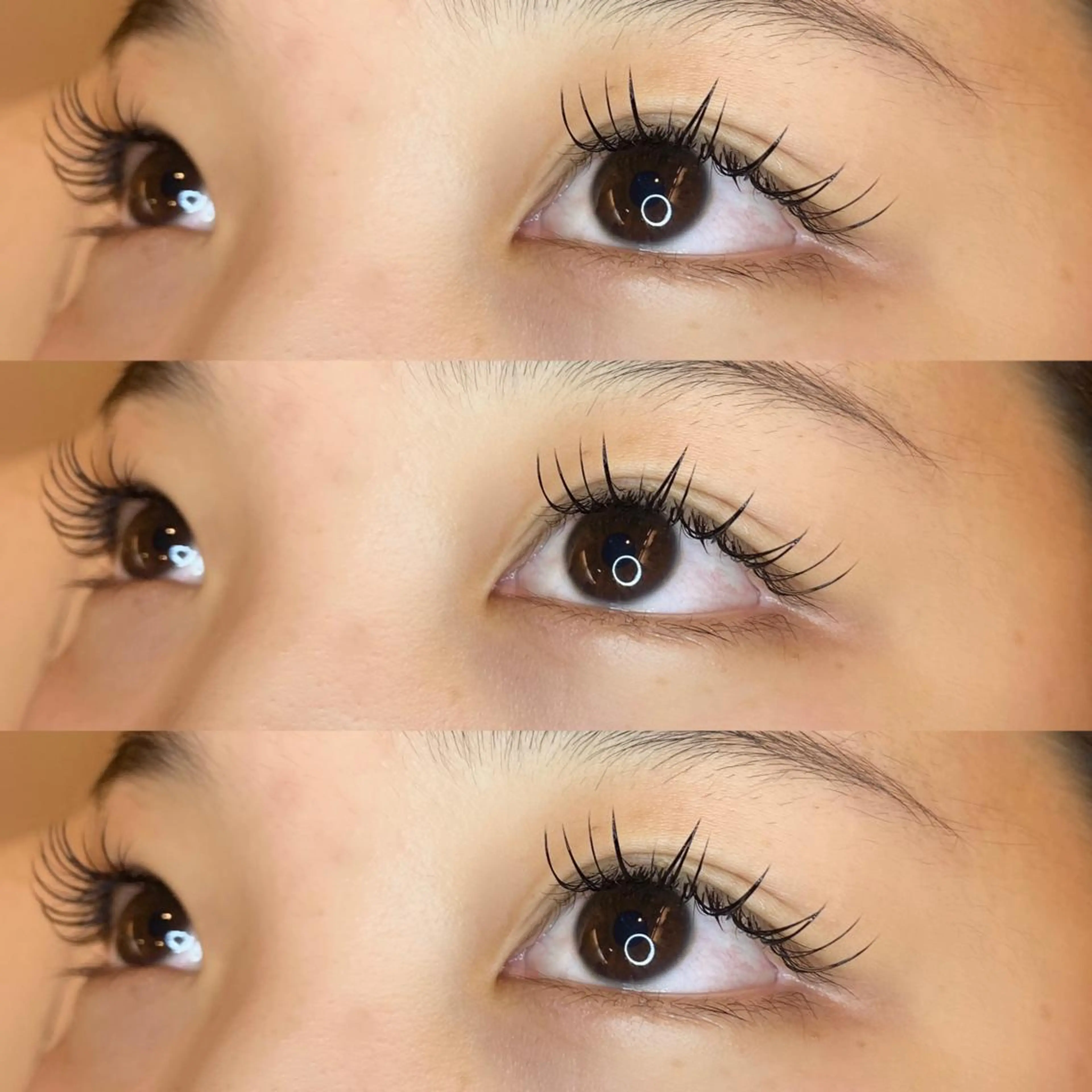 マツエク・マツパ フラットラッシュ miiia lashのマツエク・マツパデザイン