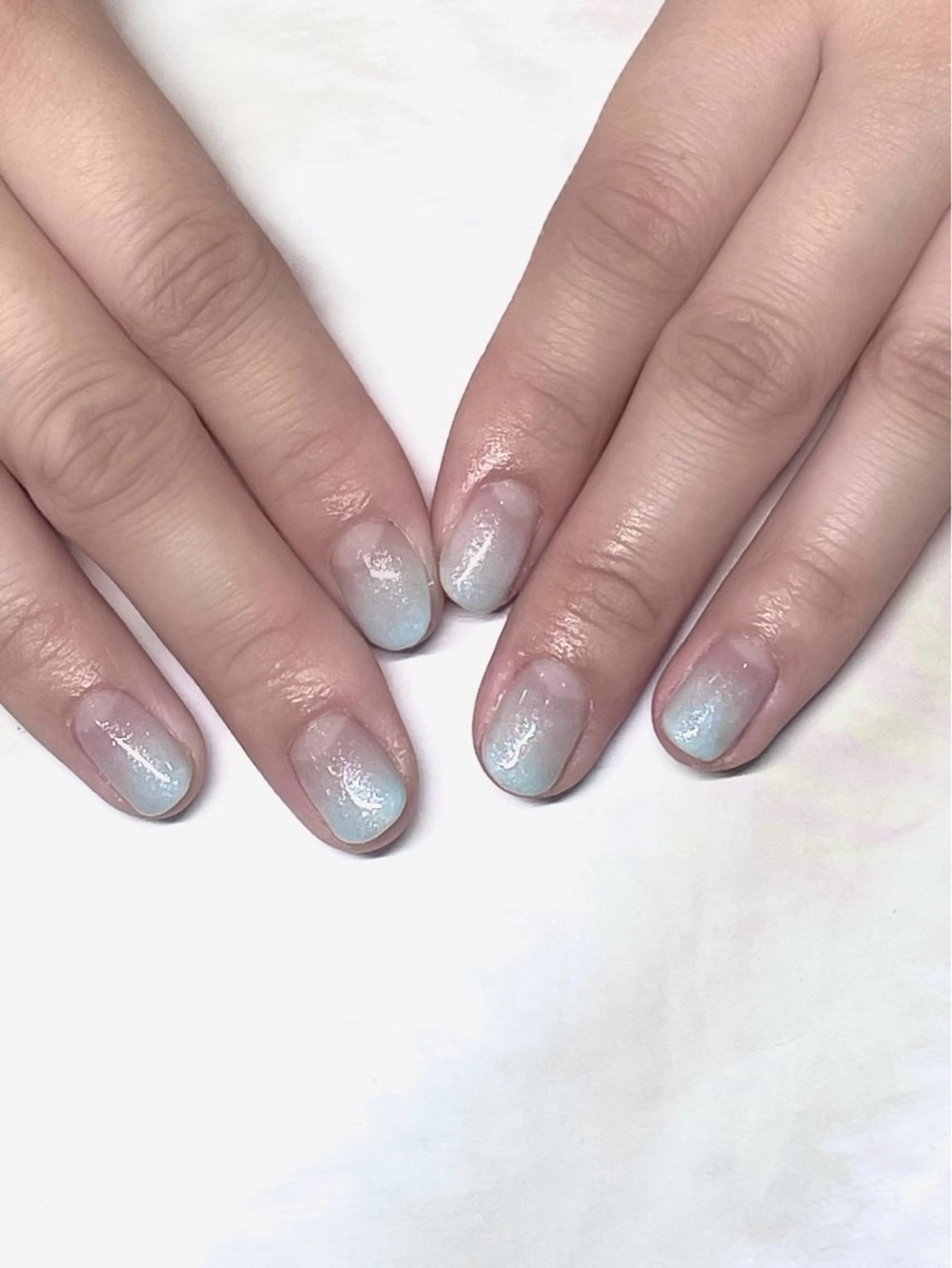 【オフなし】ハンド💅ラメグラデーションコース🌟パラジェル変更🉑の写真