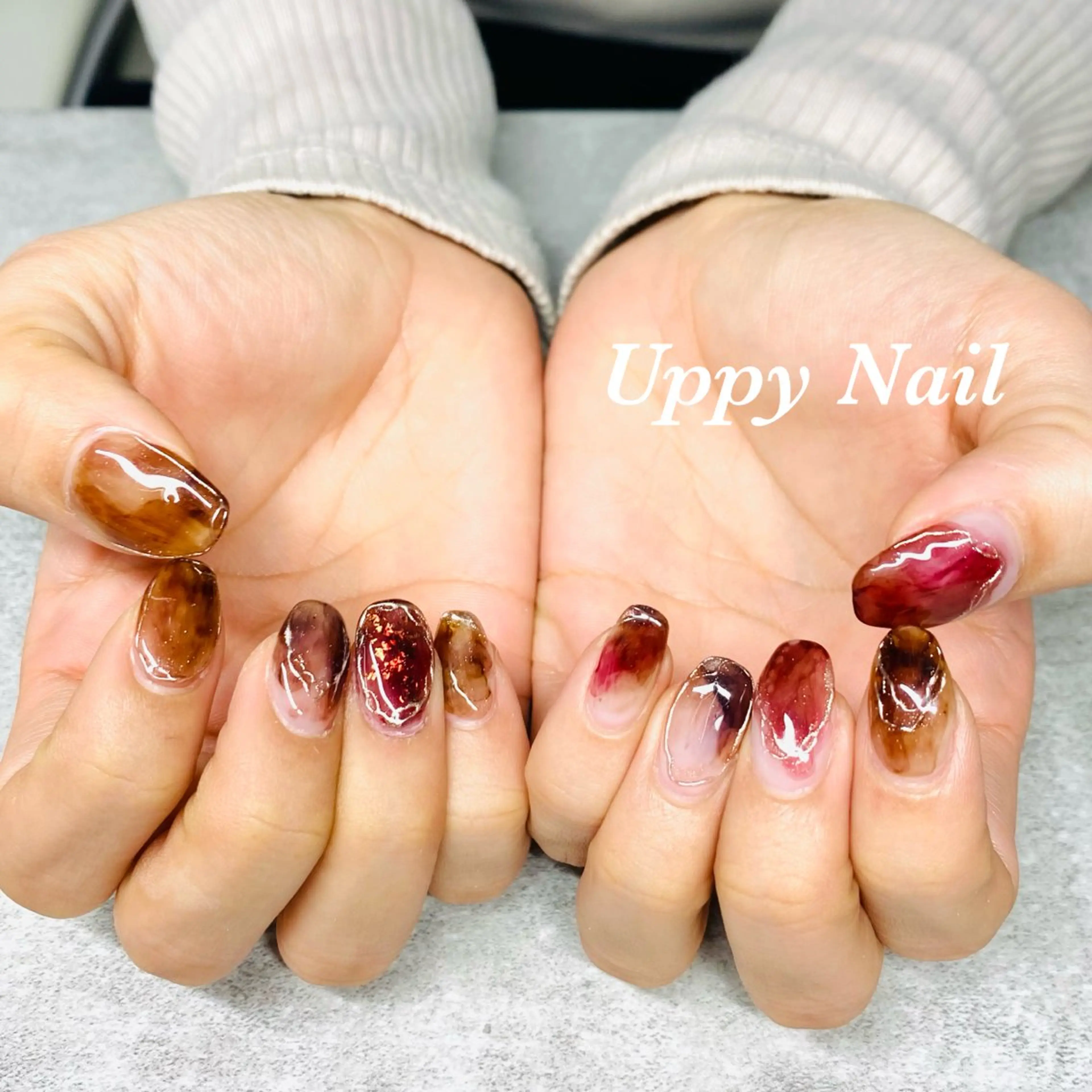ネイル ハンドネイル Uppy Nail ukyoのネイルデザイン