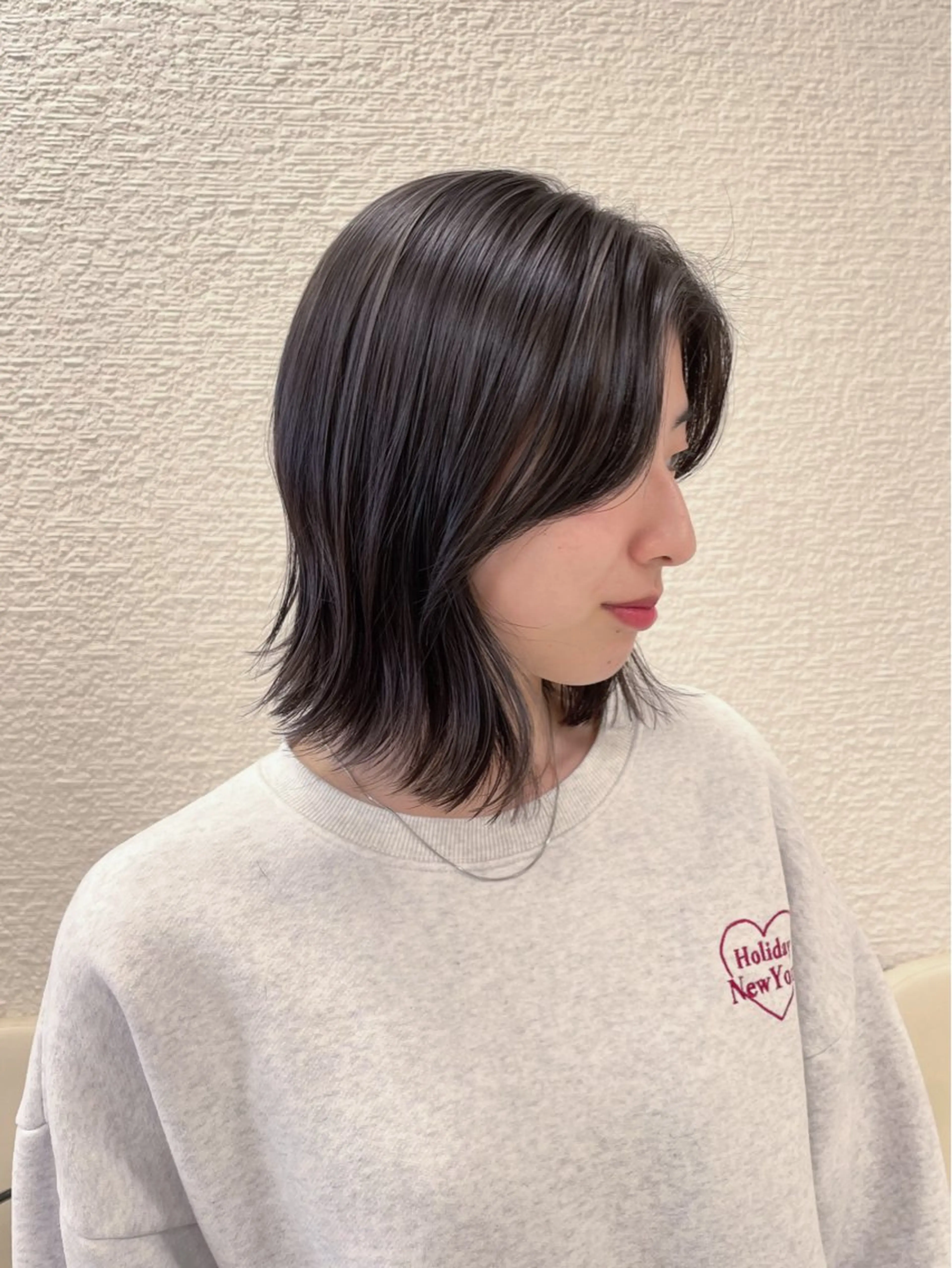 ショート カラー 暗髪の透明感カラ ー/髪質改善🎀AOのヘアスタイル