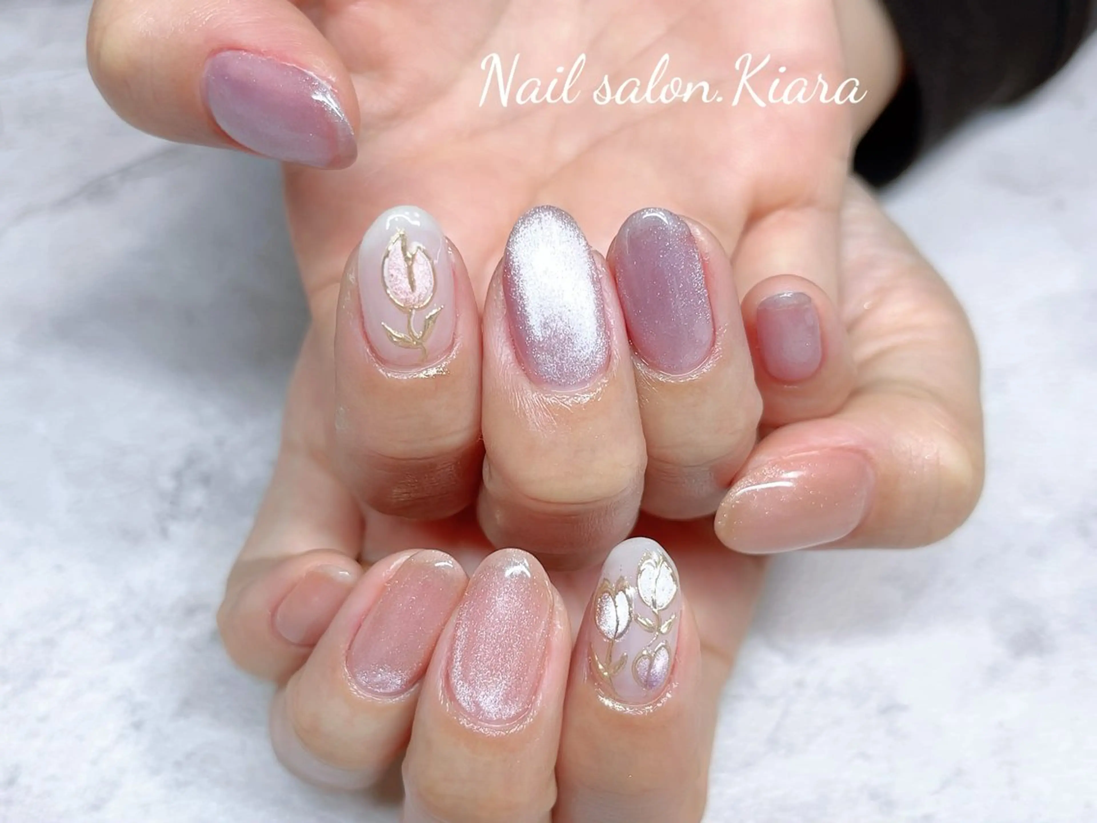 ネイル アートネイル 持ち込み 🍭Kiara Nail🍭のネイルデザイン