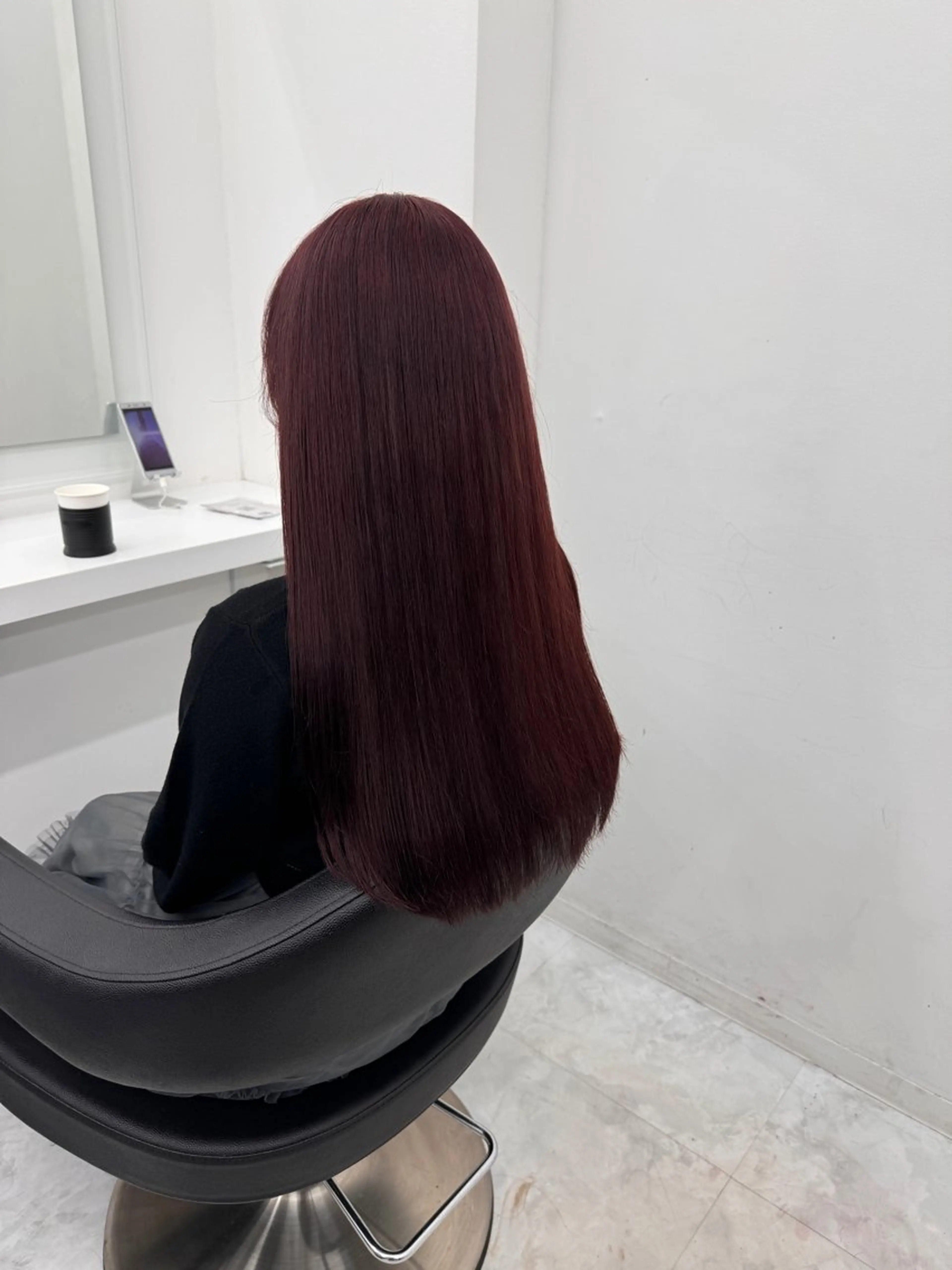 ロング カラー ヘアカラー トリートメント ヘッドスパ ヘアセット 💖透明感カラー＆暗 髪専門💖Akariのヘアスタイル