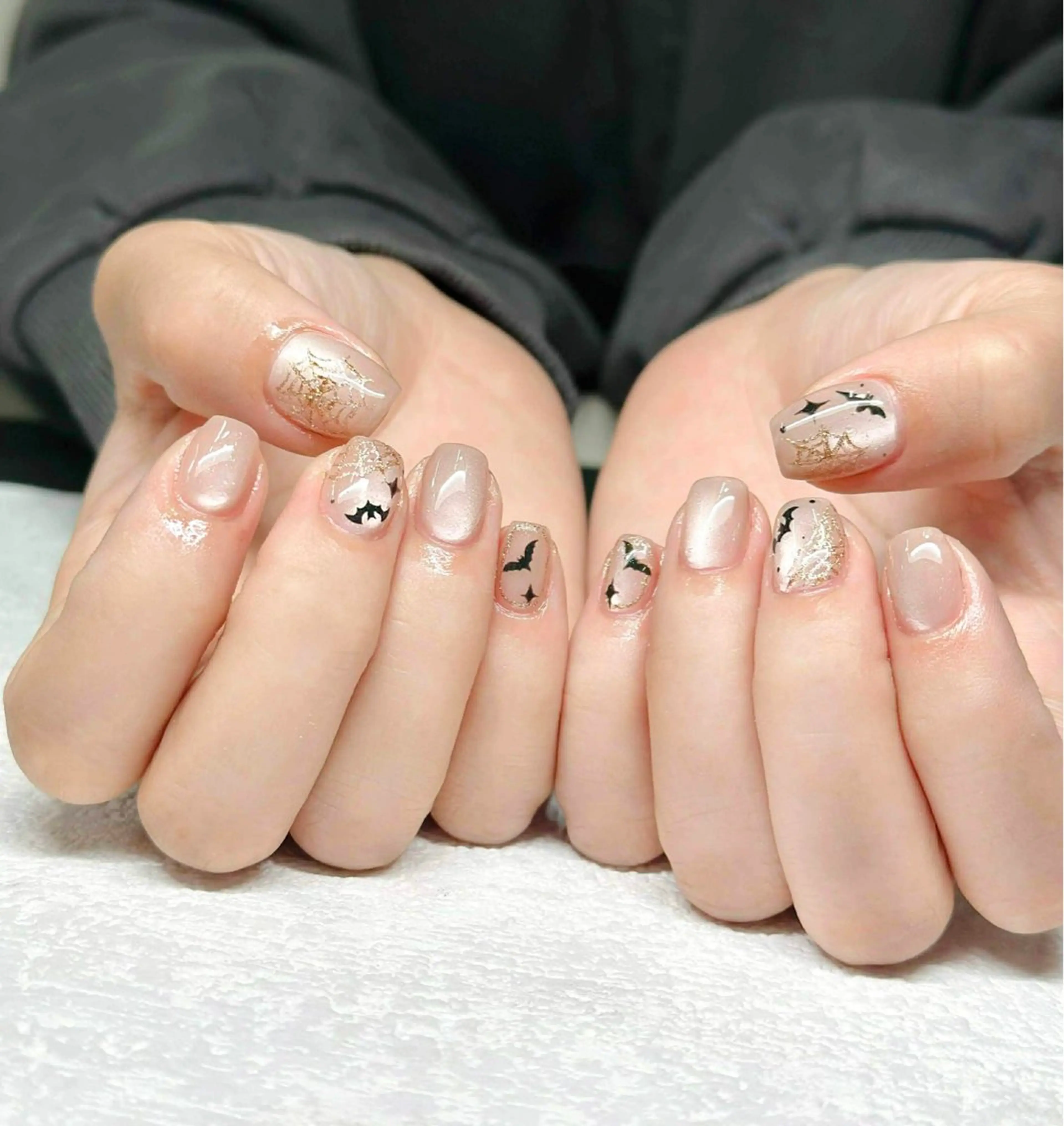 ネイル フレンチネイル 韓国ネイル マグネットネイル ニュアンスネイル ワンカラーネイル ハンドネイル AMI アミのネイルデザイン