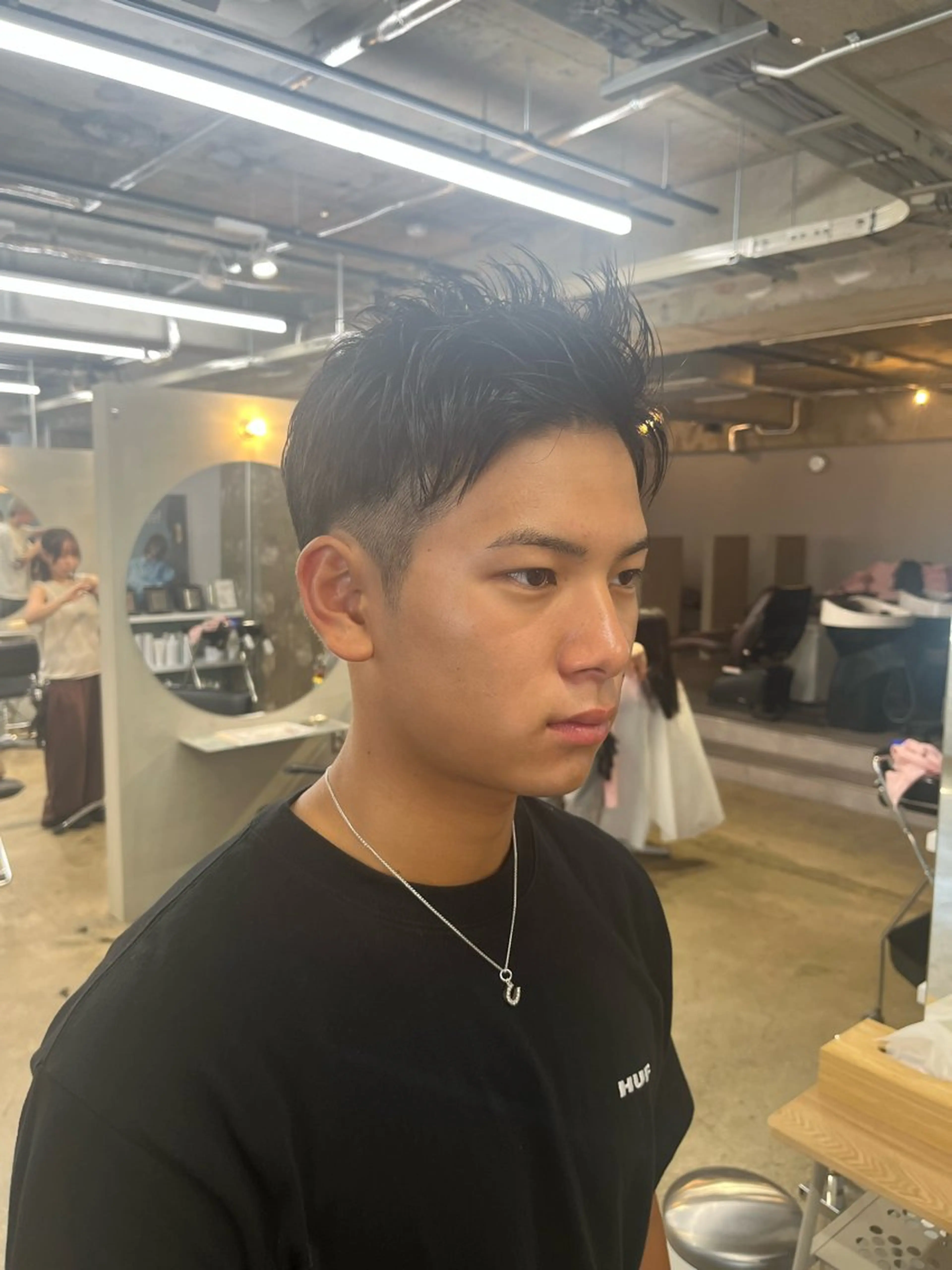 メンズ ツーブロック ノヤマ マナのヘアスタイル