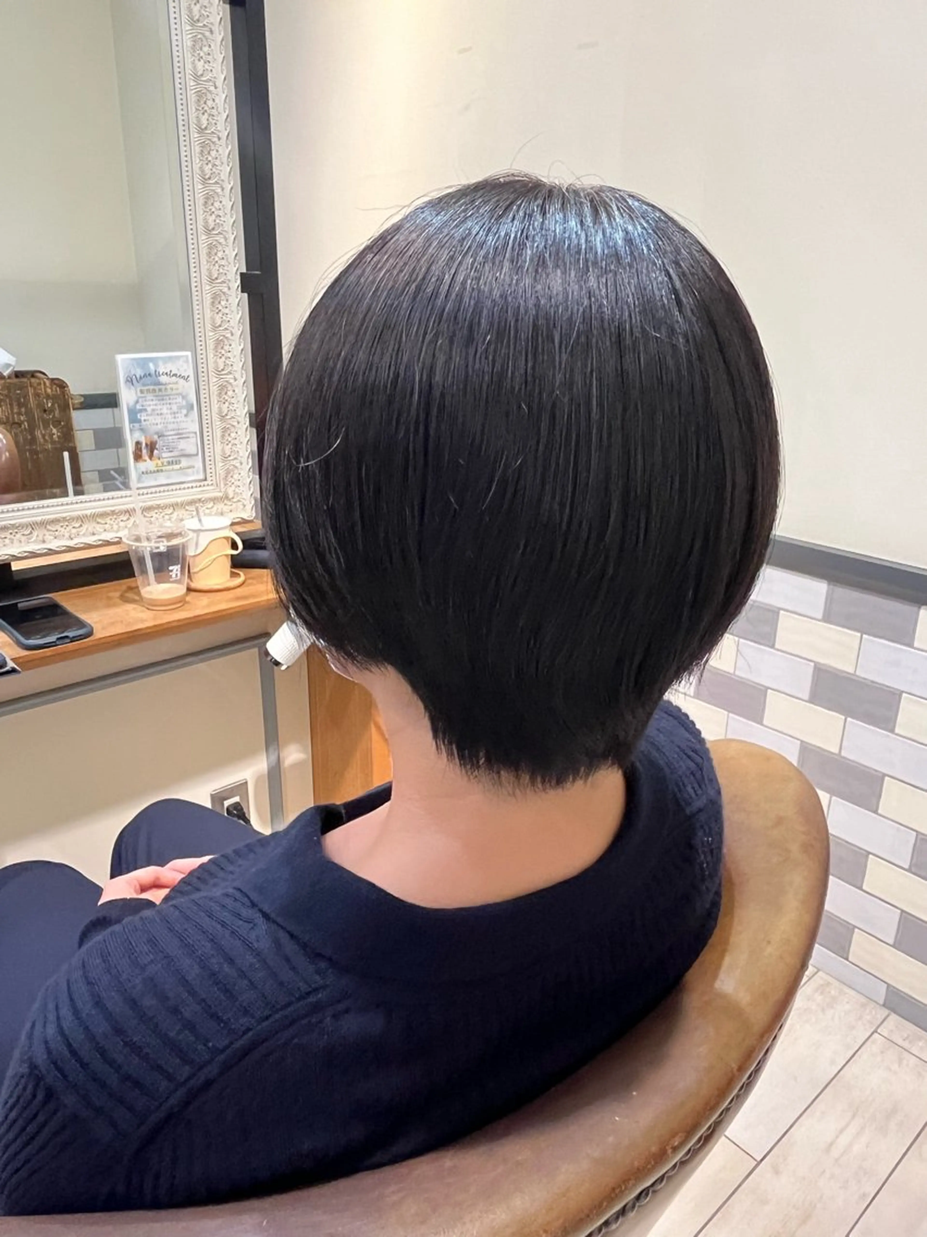ショート 髪質改善 トリートメント イケハラ ナナミのヘアスタイル