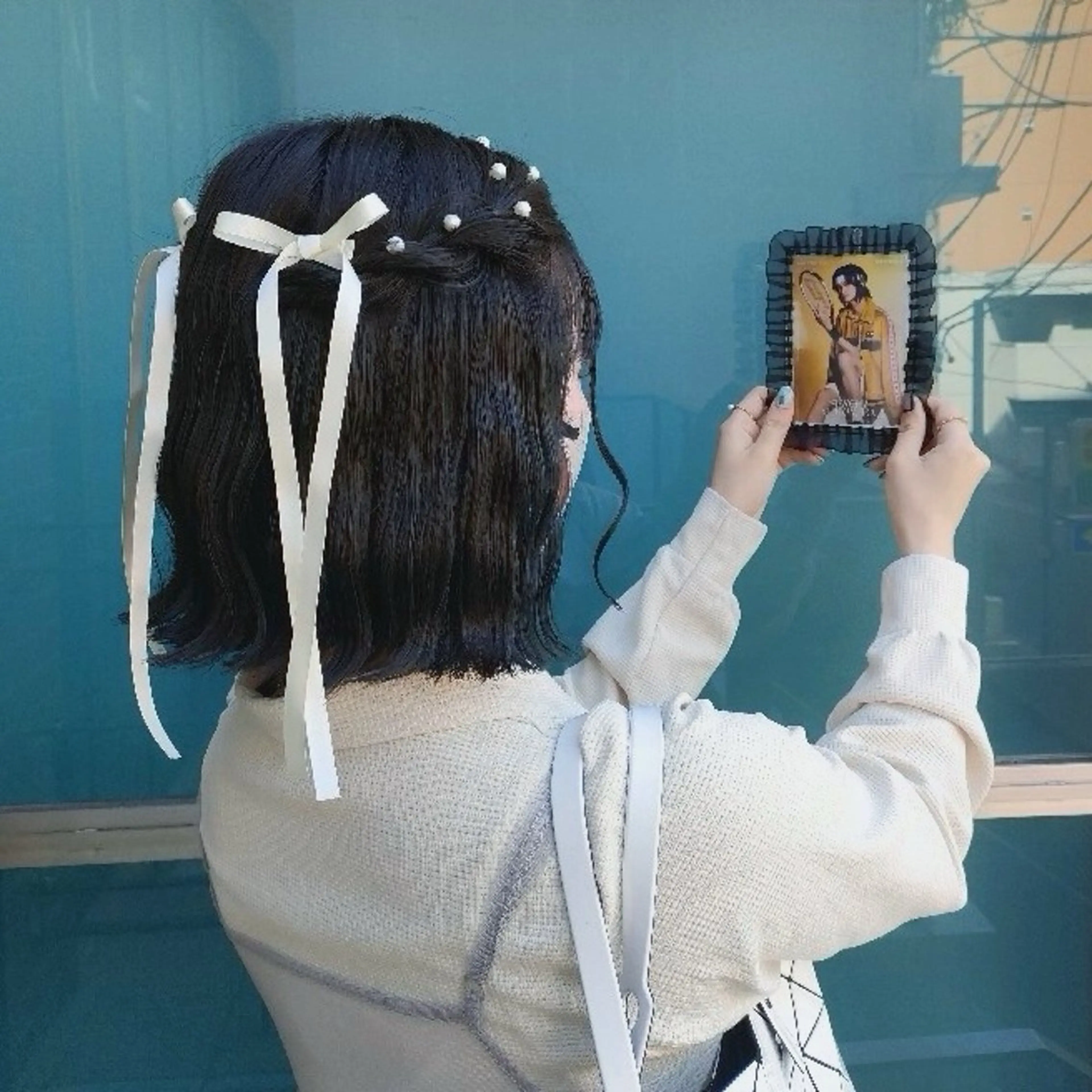 ミディアム ヘアアレンジ 🎨まちだ💠 髪質改善N°ricoのヘアスタイル