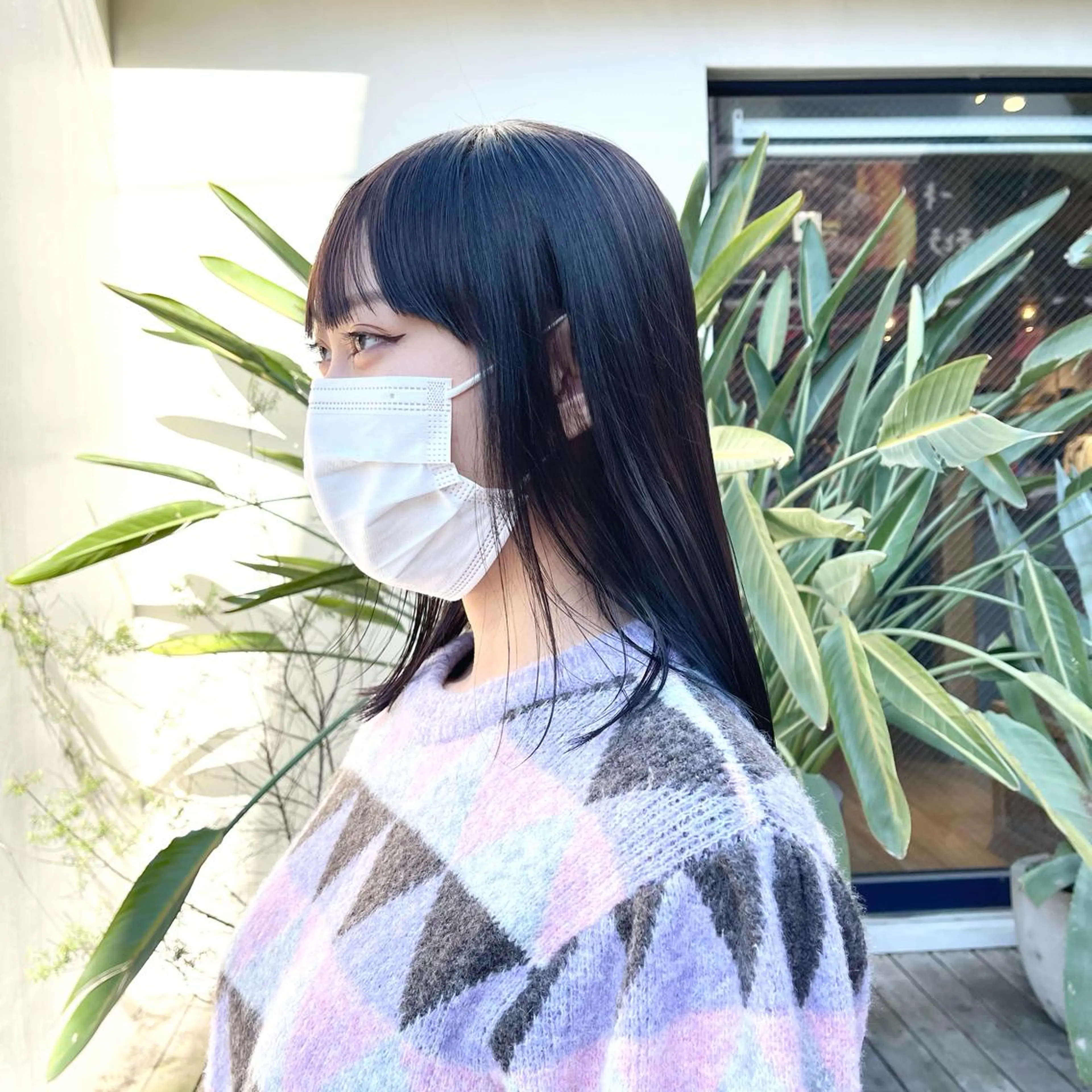 セミロング EMANONシェアサロン吉祥寺東急裏店所属・黒崎 勝巳のヘアスタイル