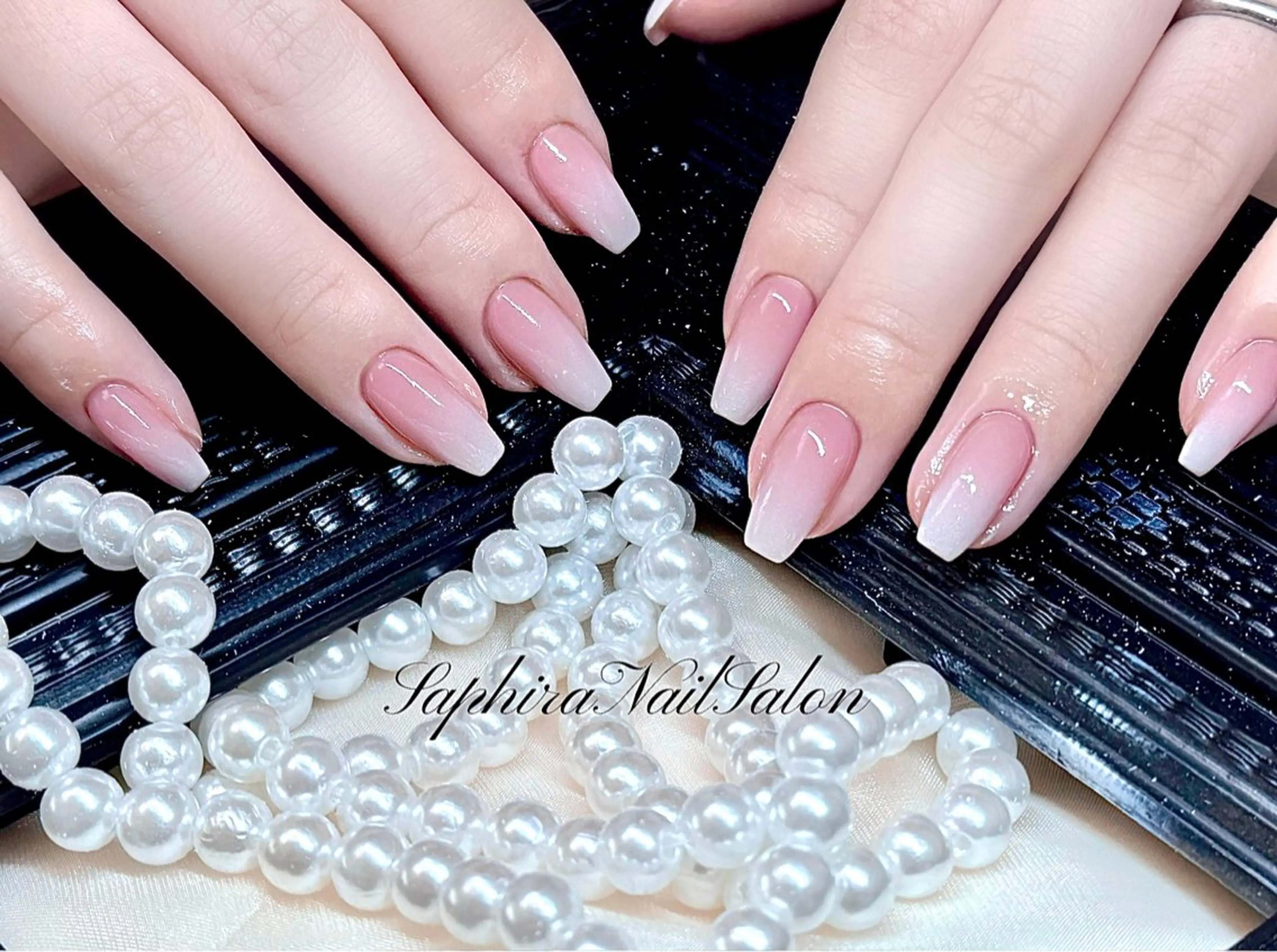 カラー ハンドネイル Saphiraネイル サロン錦糸町のネイルデザイン