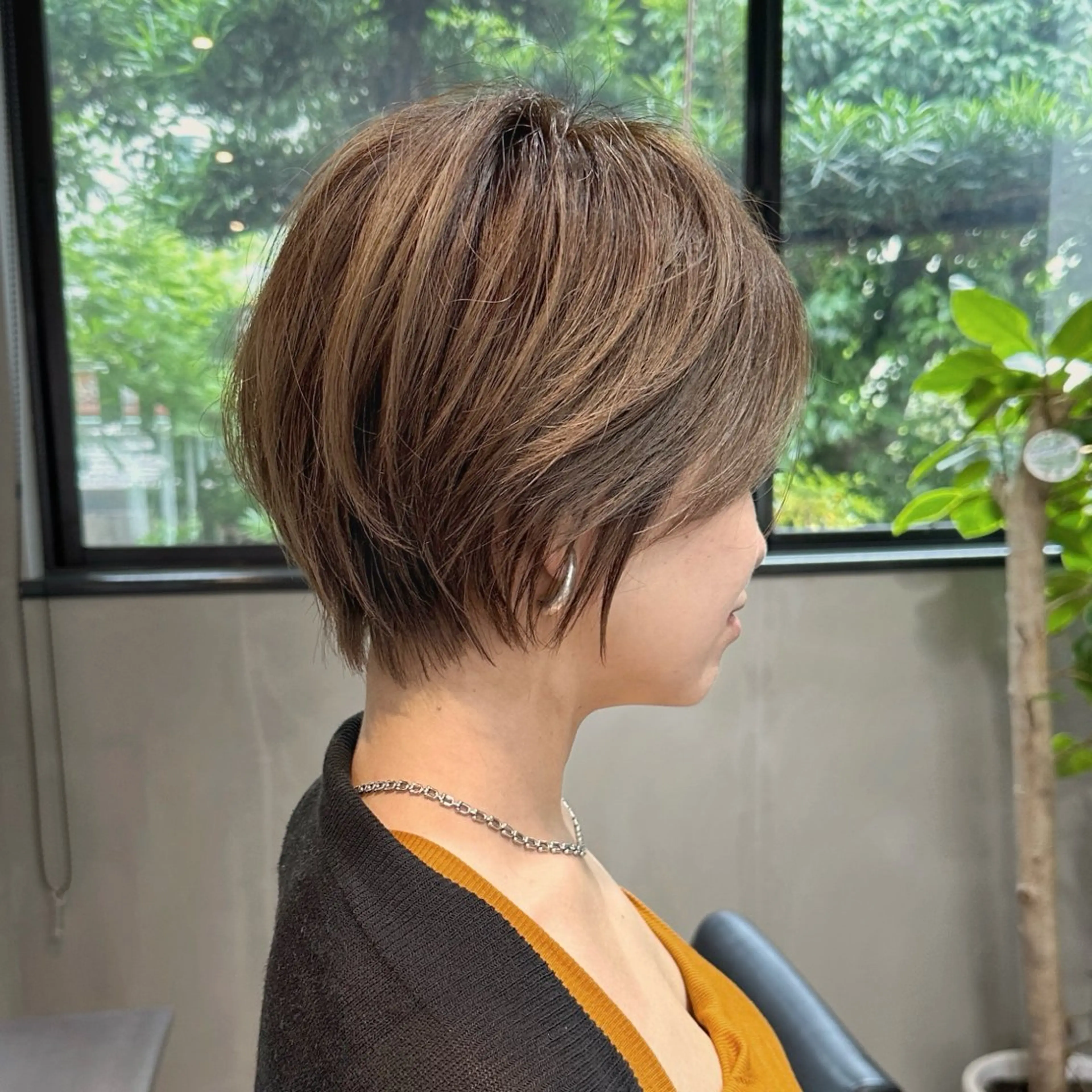 ショート 縮毛矯正 トリートメント GO TODAY  NU茶屋町所属・白石晃樹/縮毛矯正/ 髪質改善/ショートのヘアスタイル