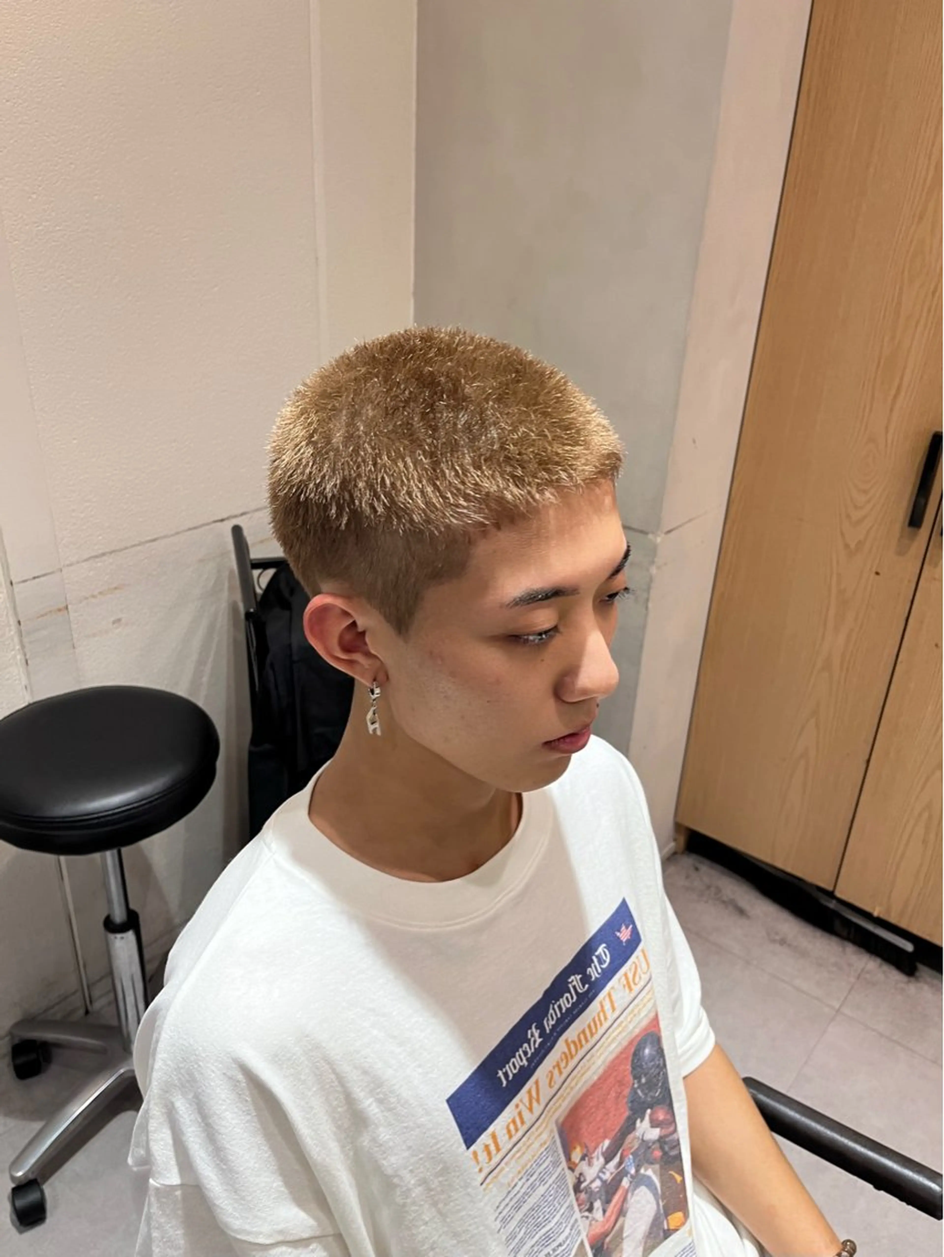 ショート カラー メンズ Bond Story white所属・【メンズ特化】 メンズパーマ/雄斗のヘアスタイル