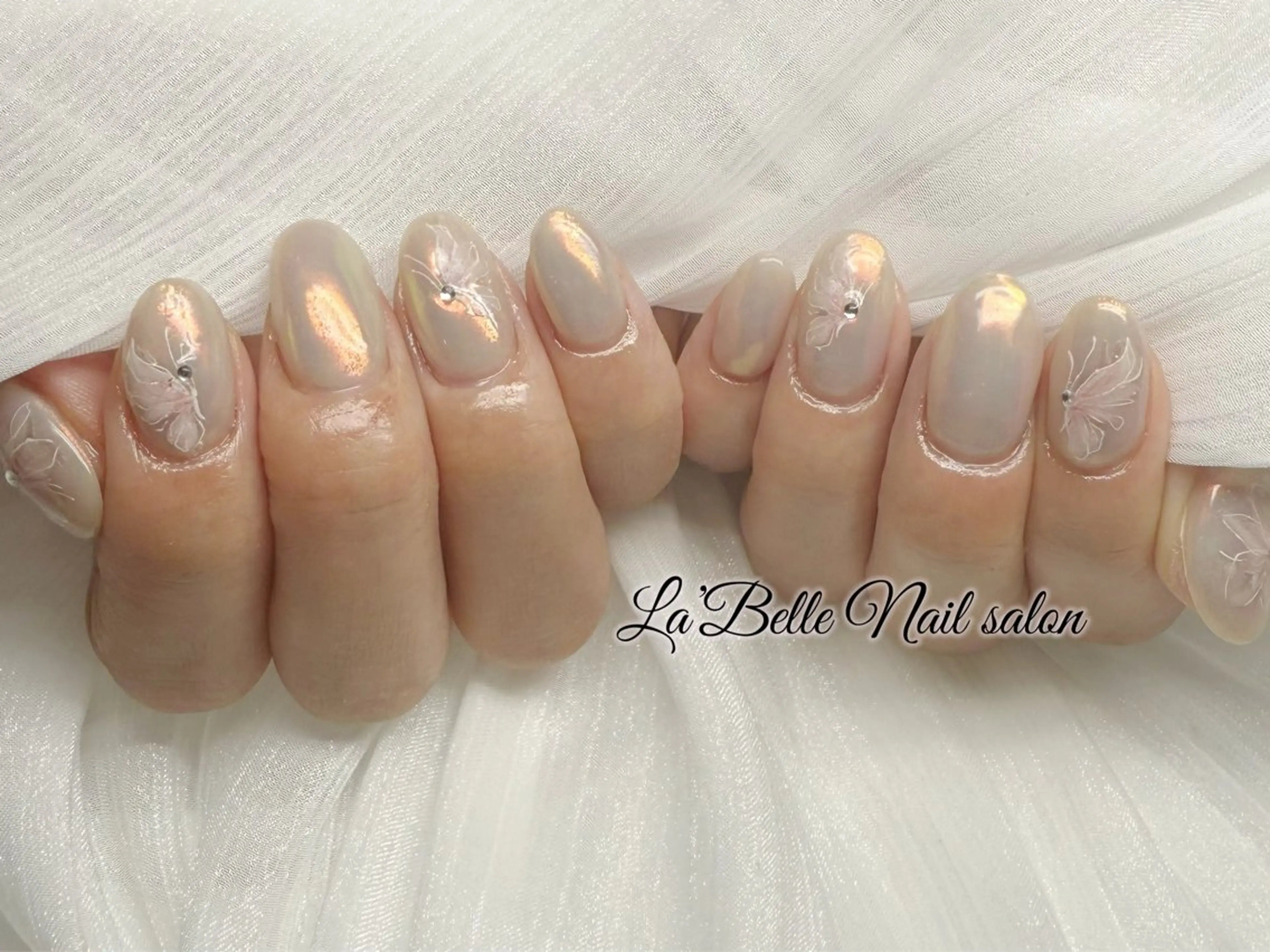 ネイル ストーンネイル label nail salonのネイルデザイン