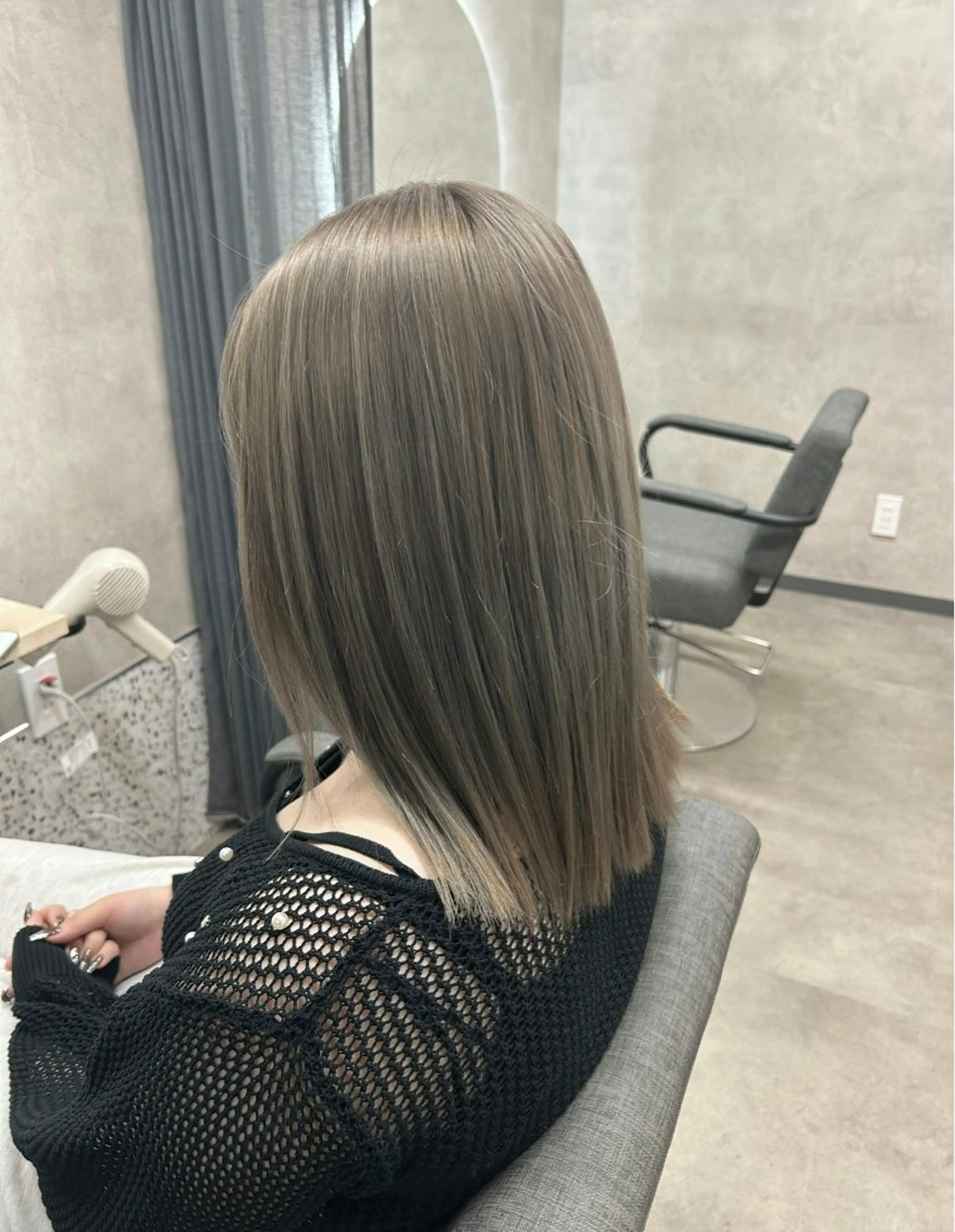 ミディアム カラー 島田 光✨️のヘアスタイル